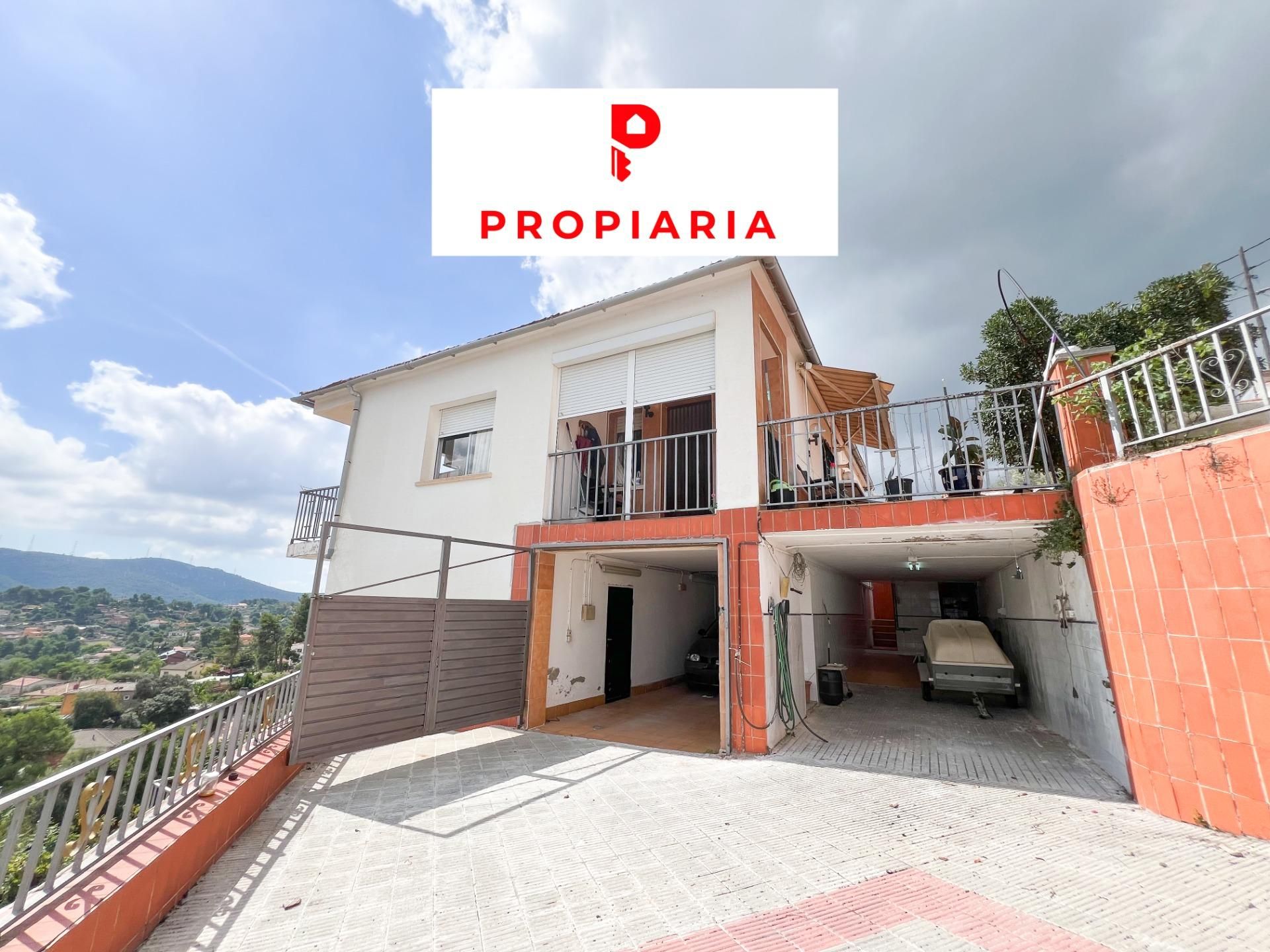 Exterior view of House or chalet for sale in Olesa de Bonesvalls  with Air Conditioner, Heating and Private garden