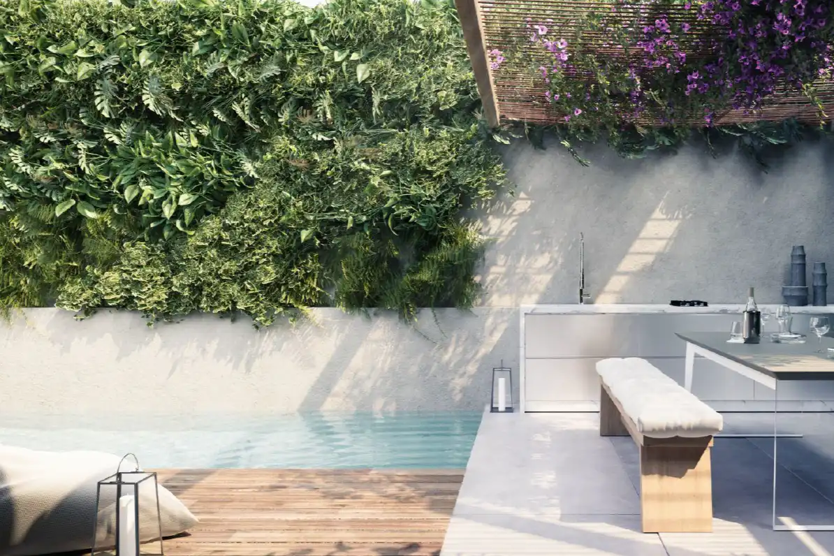 Terrasse von Haus oder Chalet zum Verkauf in Barcelona mit Klimaanlage und Heizung