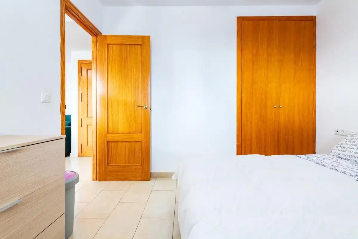 Schlafzimmer von Wohnung zum Verkauf in Moncofa mit Heizung, Terrasse und Möbliert