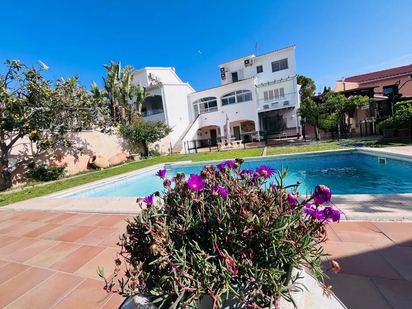 Jardín de Casa o chalet en venta en Sant Pere de Ribes con Aire acondicionado, Calefacción y Jardín privado