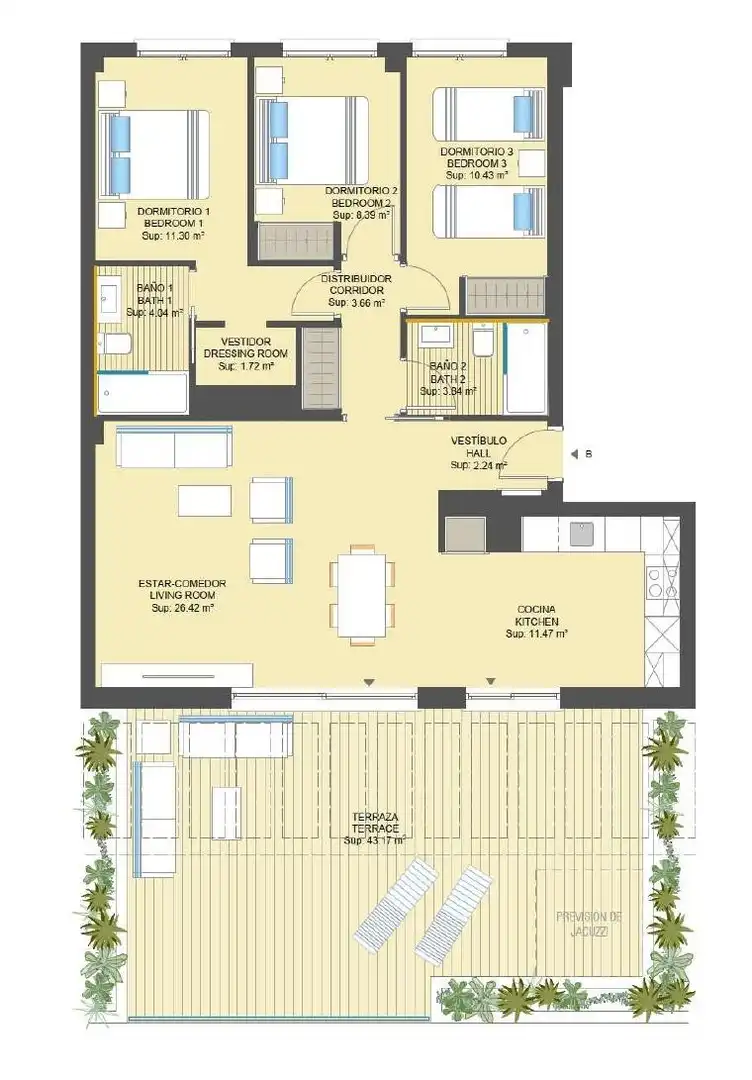 Penthouse mit Pool zum Verkauf in Orihuela Costa, imagen 50
