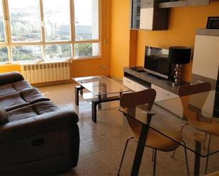 Living room of Flat to rent in Santiago de Compostela   with Heating, Terrace and Furnished