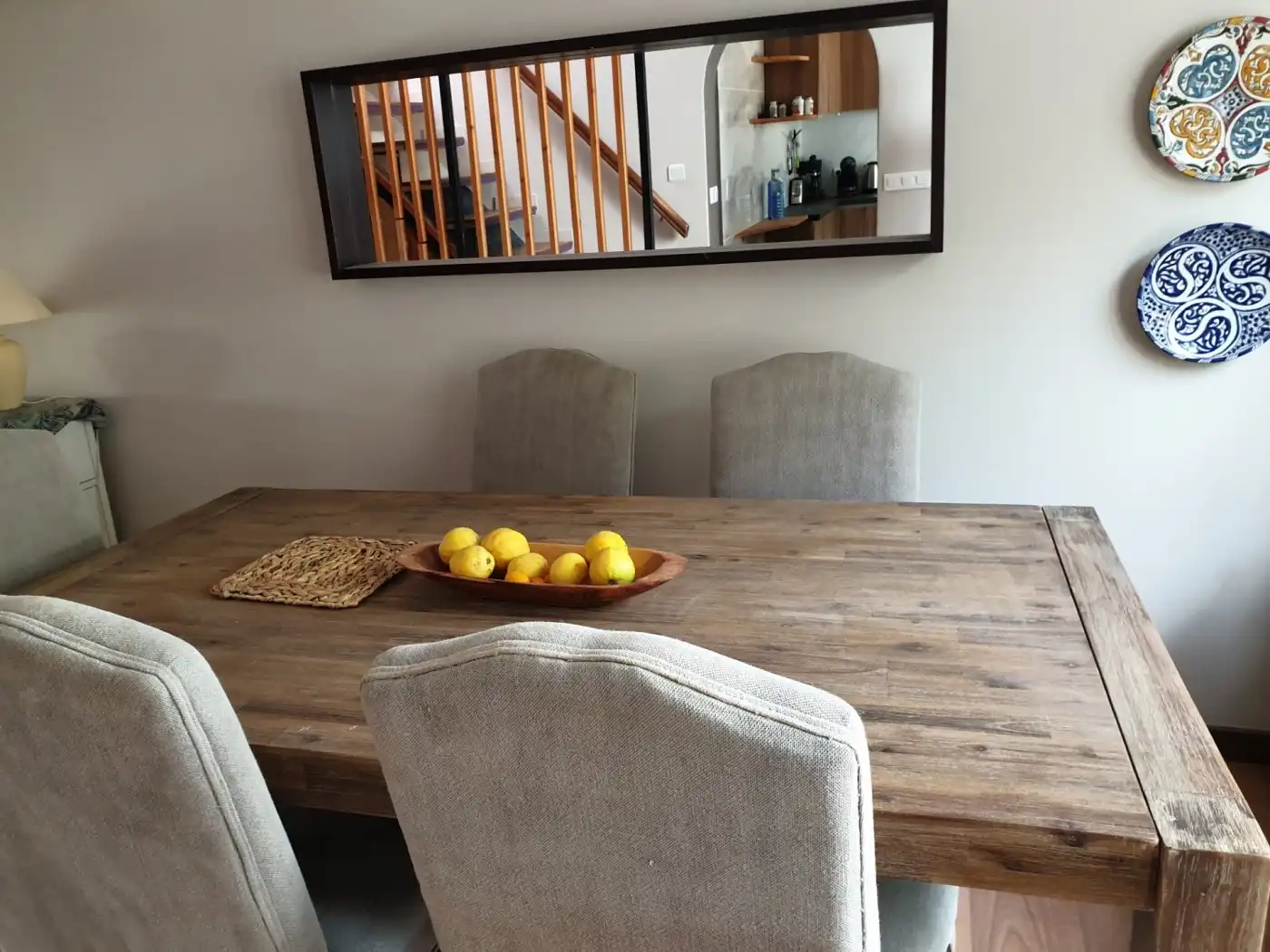Dining room of Houses for sale in Calpe / Calp  with Air Conditioner, Heating and Private garden