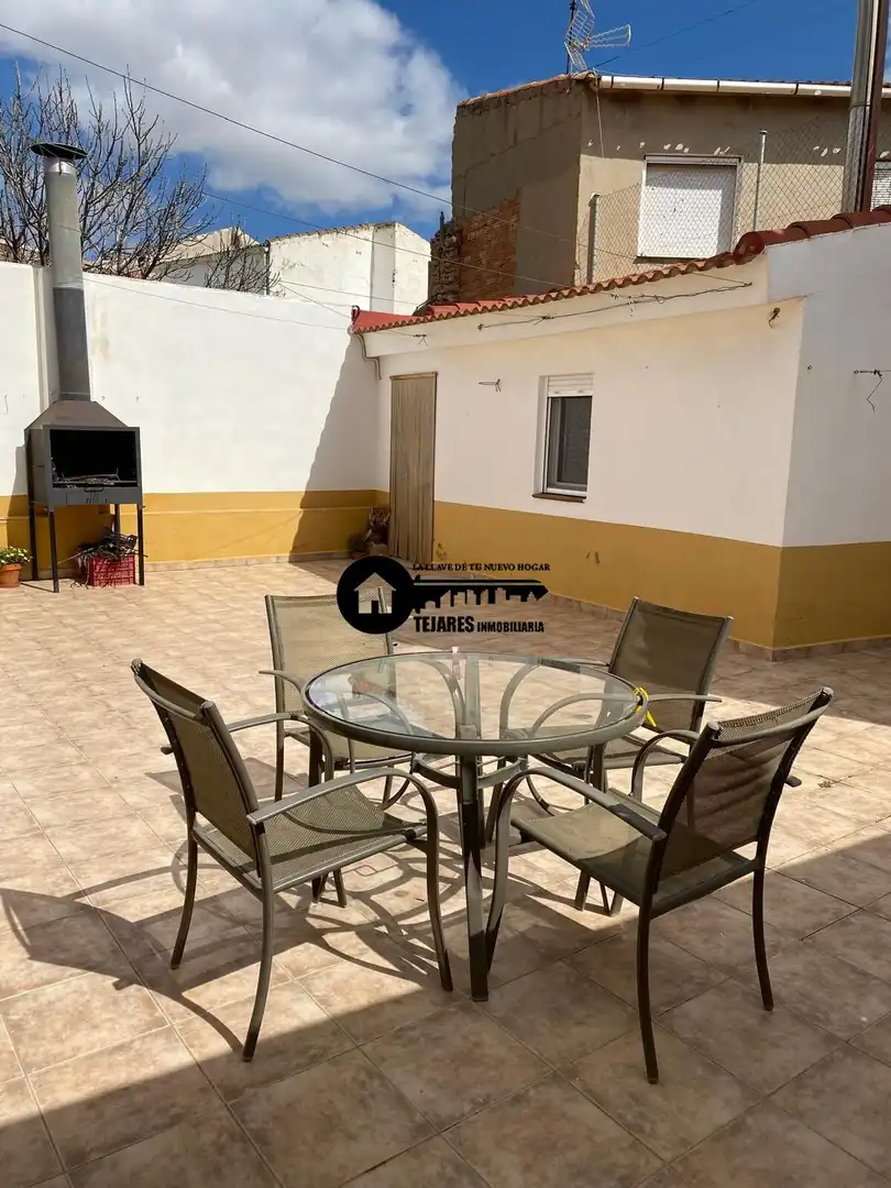 Terrassa de Casa o xalet en venda en Pozohondo amb Aire condicionat, Jardí privat i Traster