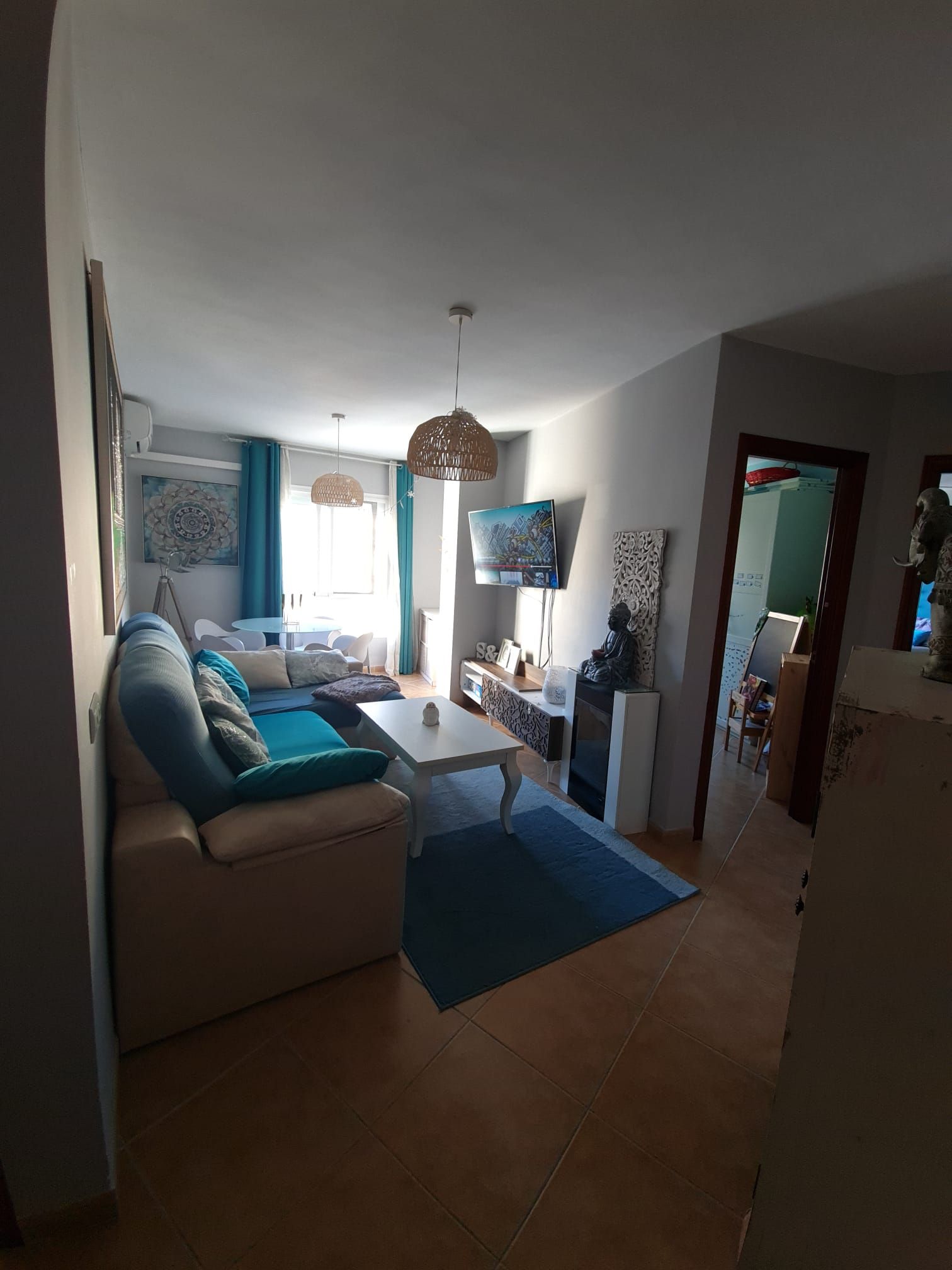 Living room of Flat for sale in Málaga Capital  with Air Conditioner, Heating and Oven
