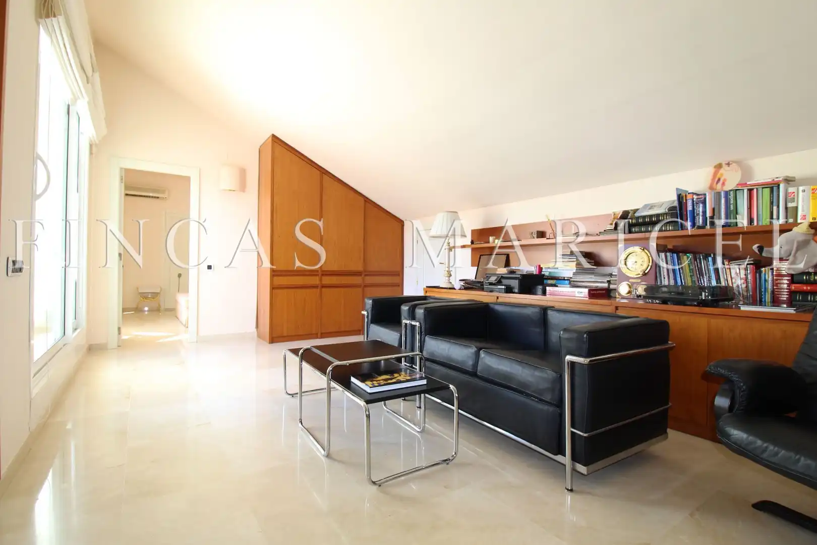 Sala d'estar de Àtic en venda en Sitges amb Aire condicionat, Calefacció i Terrassa