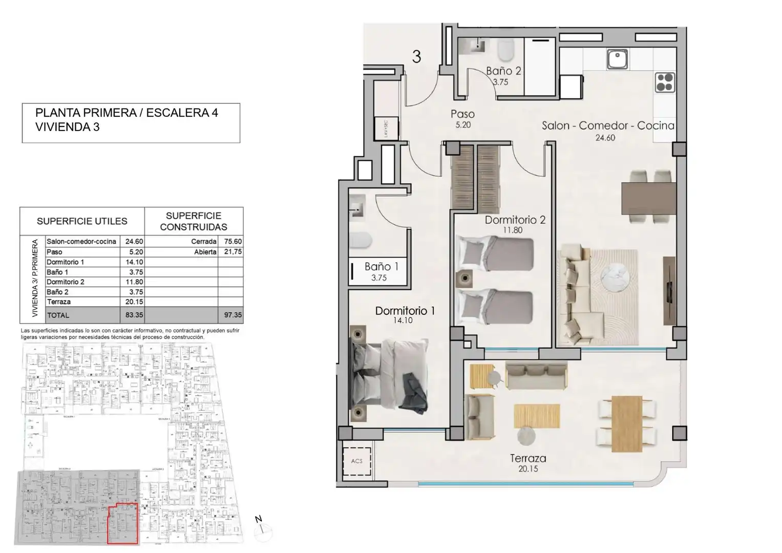 Modernos Apartamentos Obra Nueva 2 Dorm 2 Baños con piscina y ginasio en ubicación inmejorable, imatge 4