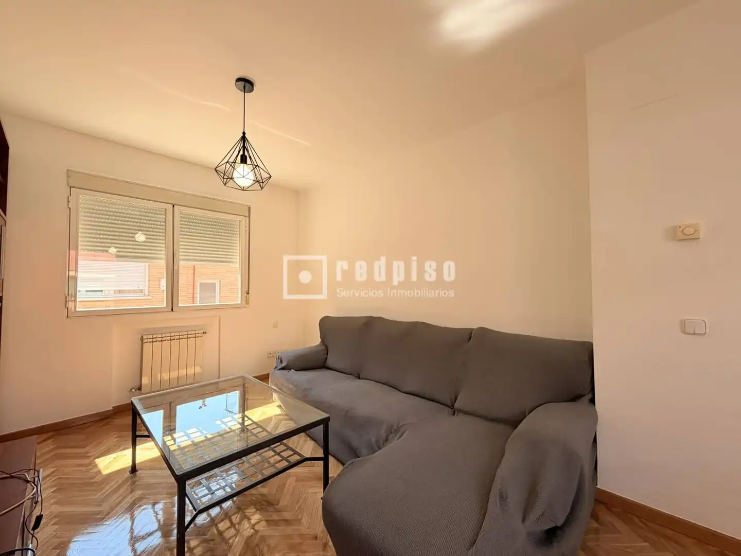 Living room of Attic for rent in Madrid