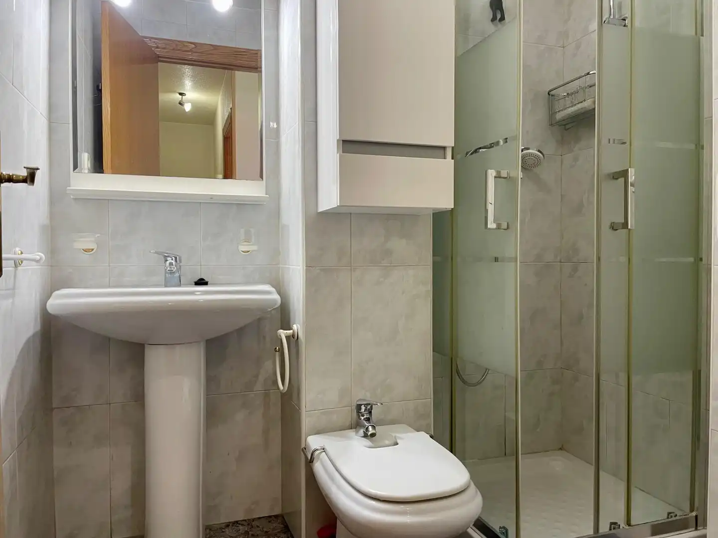 Bathroom of Flat for sale in Murcia  with Air Conditioner, Storage room and Balcony