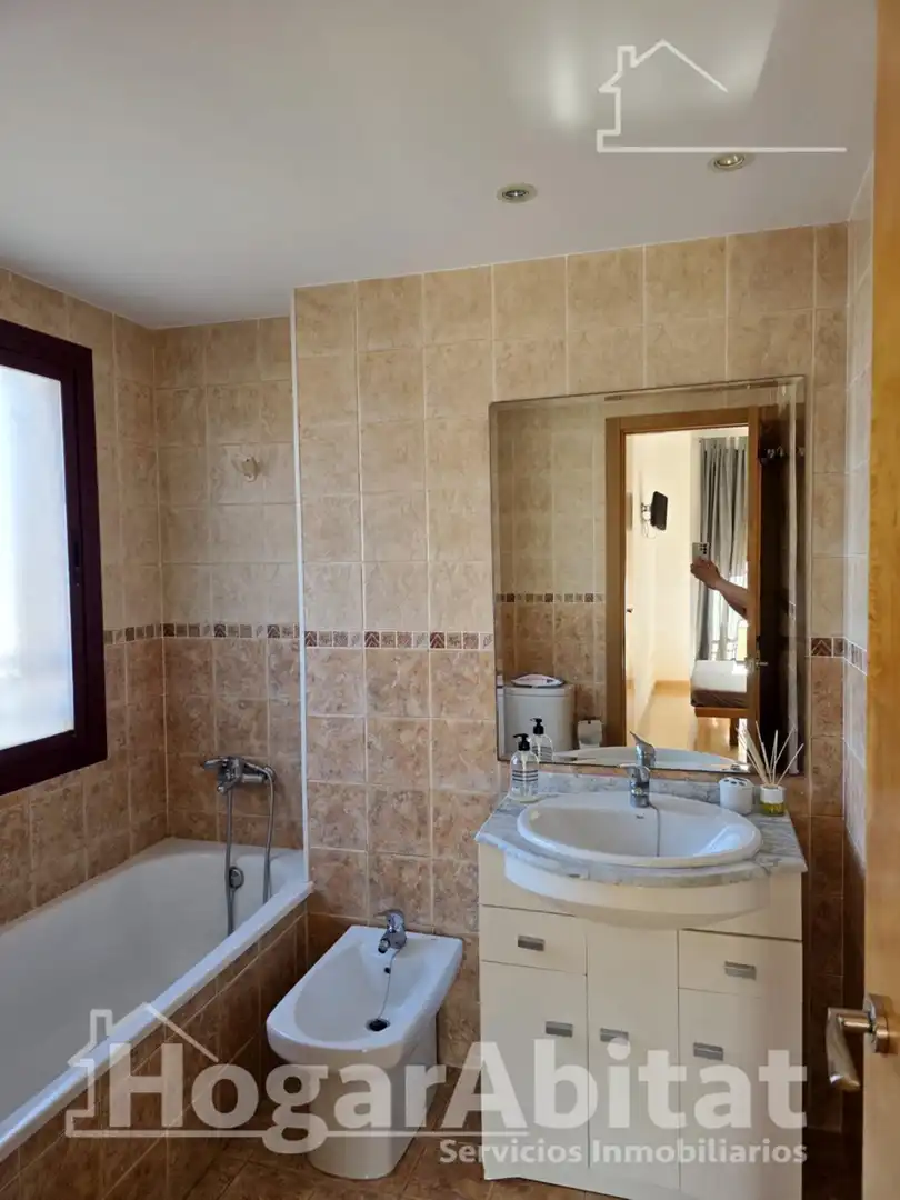 Bathroom of Flat for sale in Canet d'En Berenguer  with Air Conditioner, Terrace and Storage room
