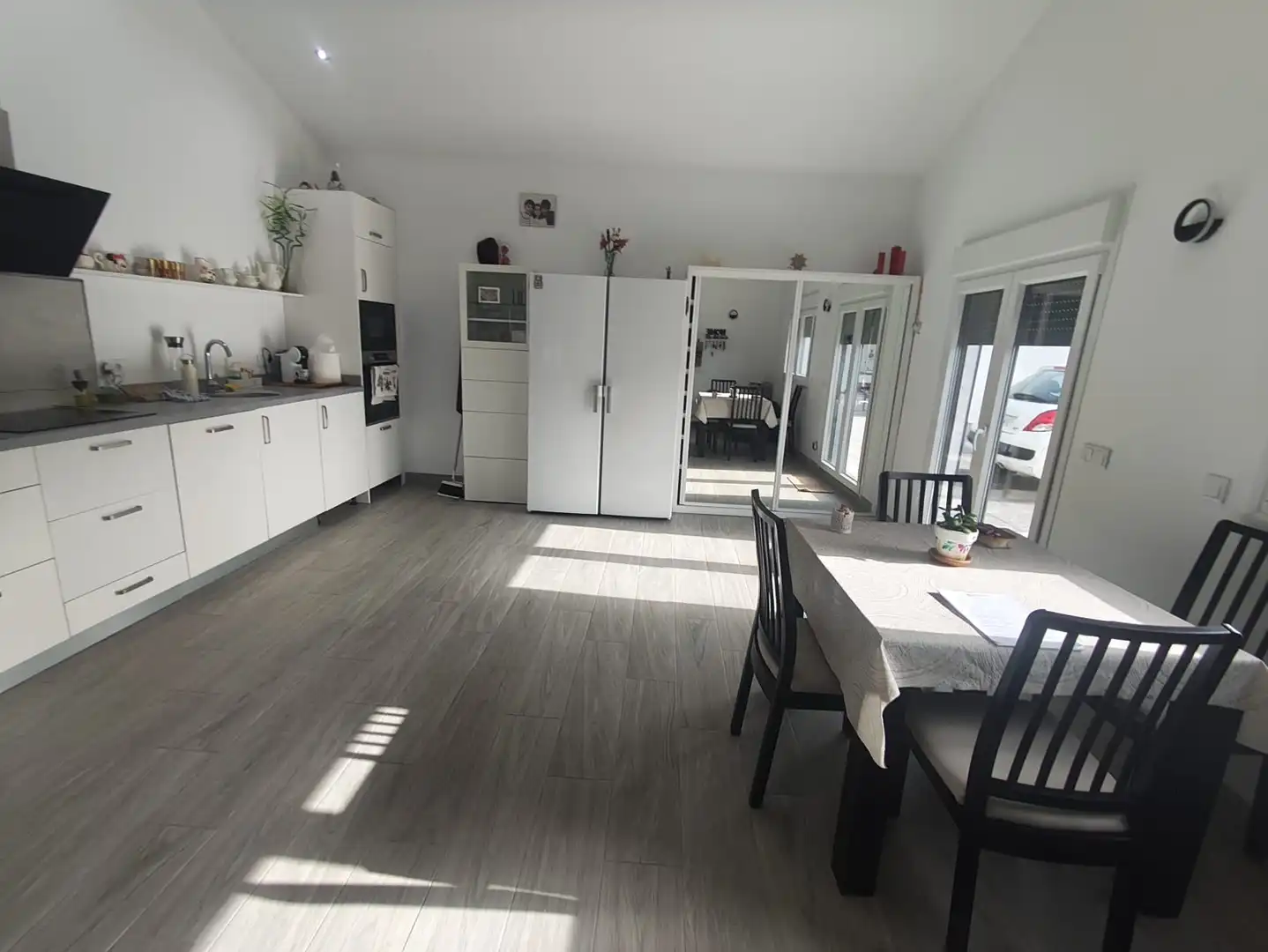Kitchen of Houses for sale in Las Ventas de Retamosa  with Air Conditioner, Heating and Storage room