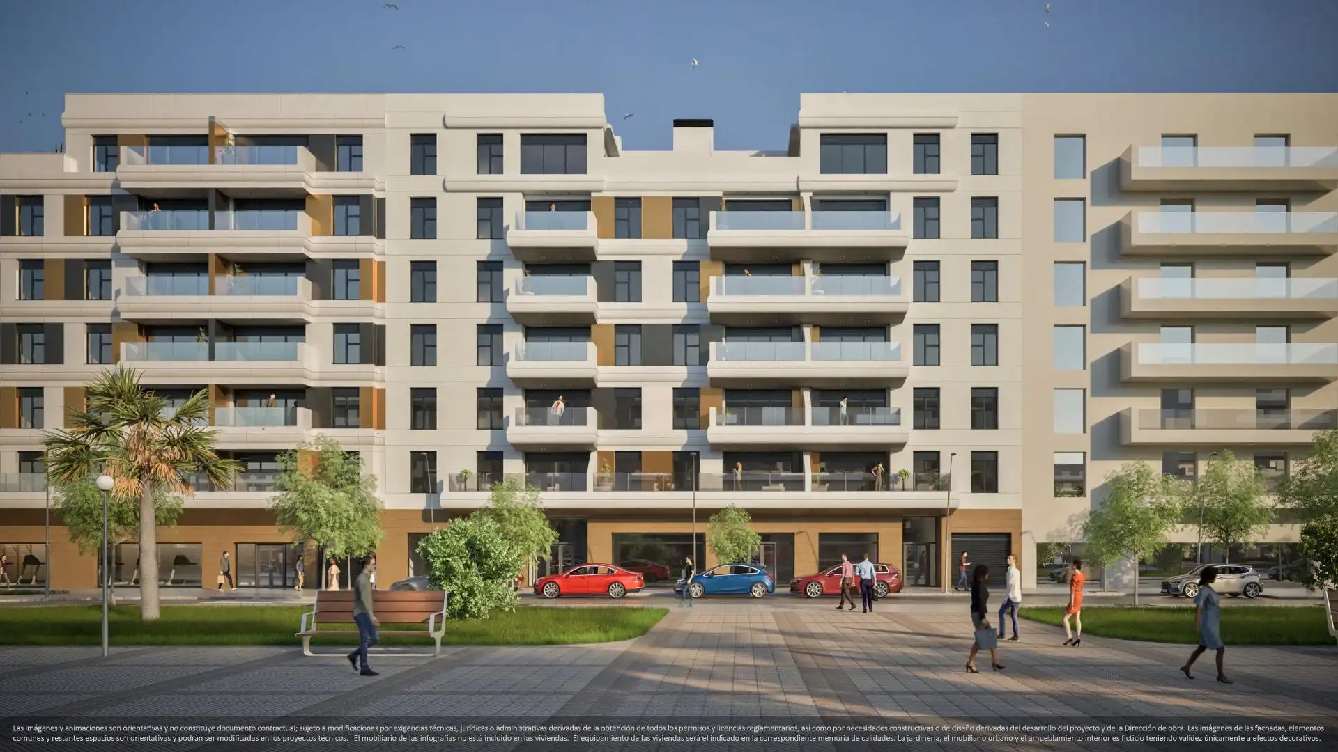 Vista exterior de Apartament en venda en Badajoz amb Aire condicionat, Calefacció i Jardí privat