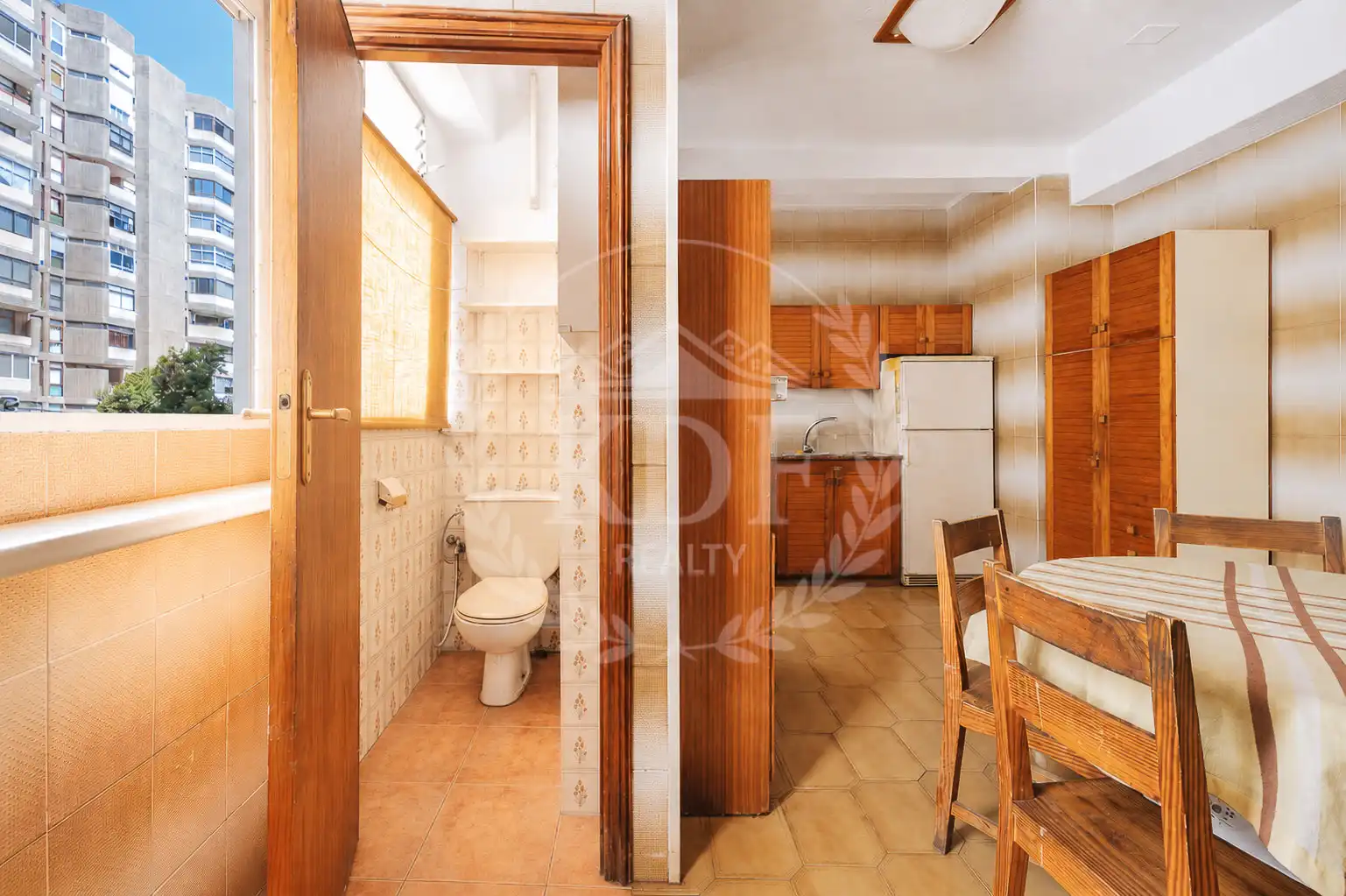 Kitchen of Flat for sale in Santa Cruz de Tenerife  with Furnished, Washing machine and TV