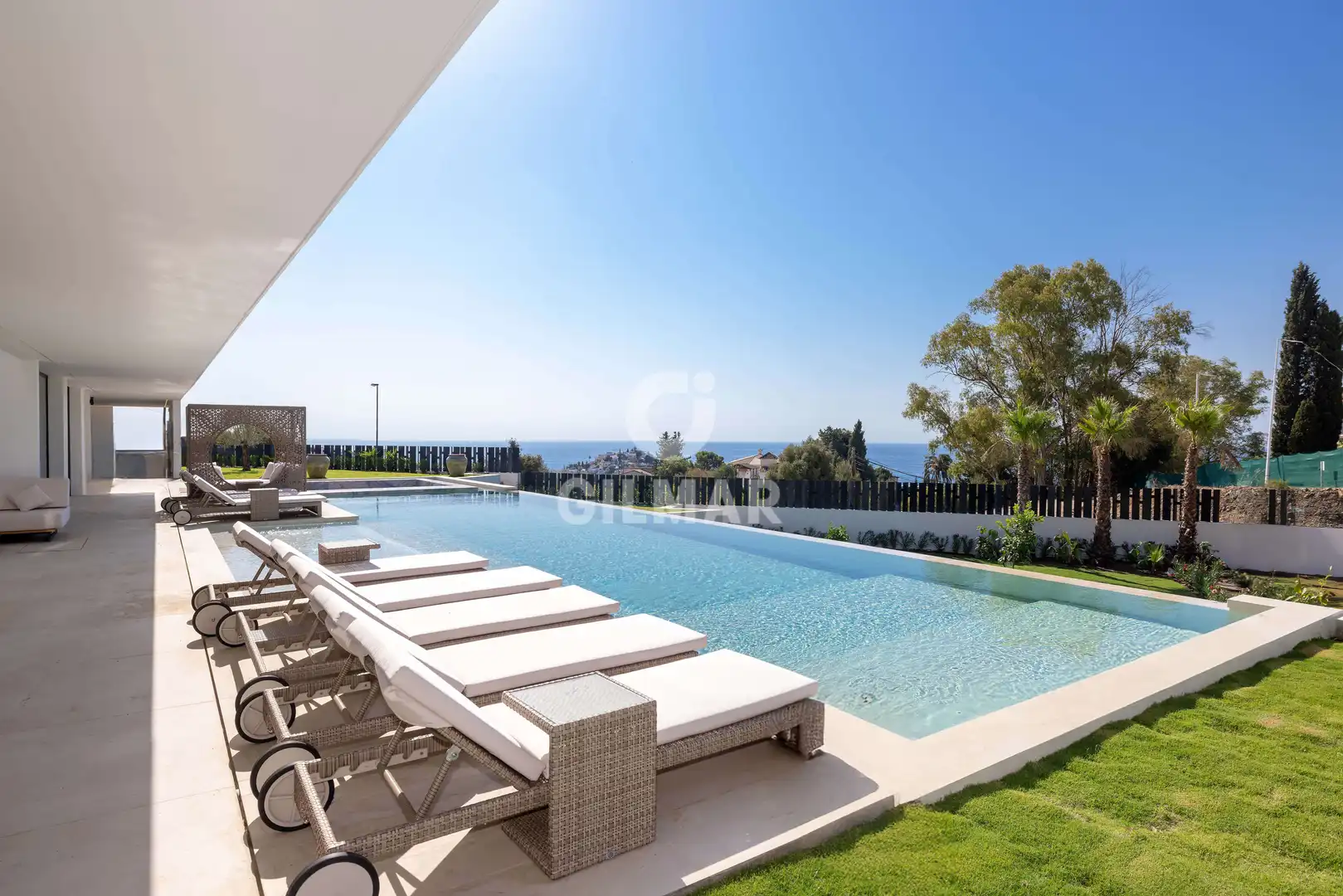 Garden of Houses for sale in Benalmádena  with Heating, Private garden and Swimming Pool