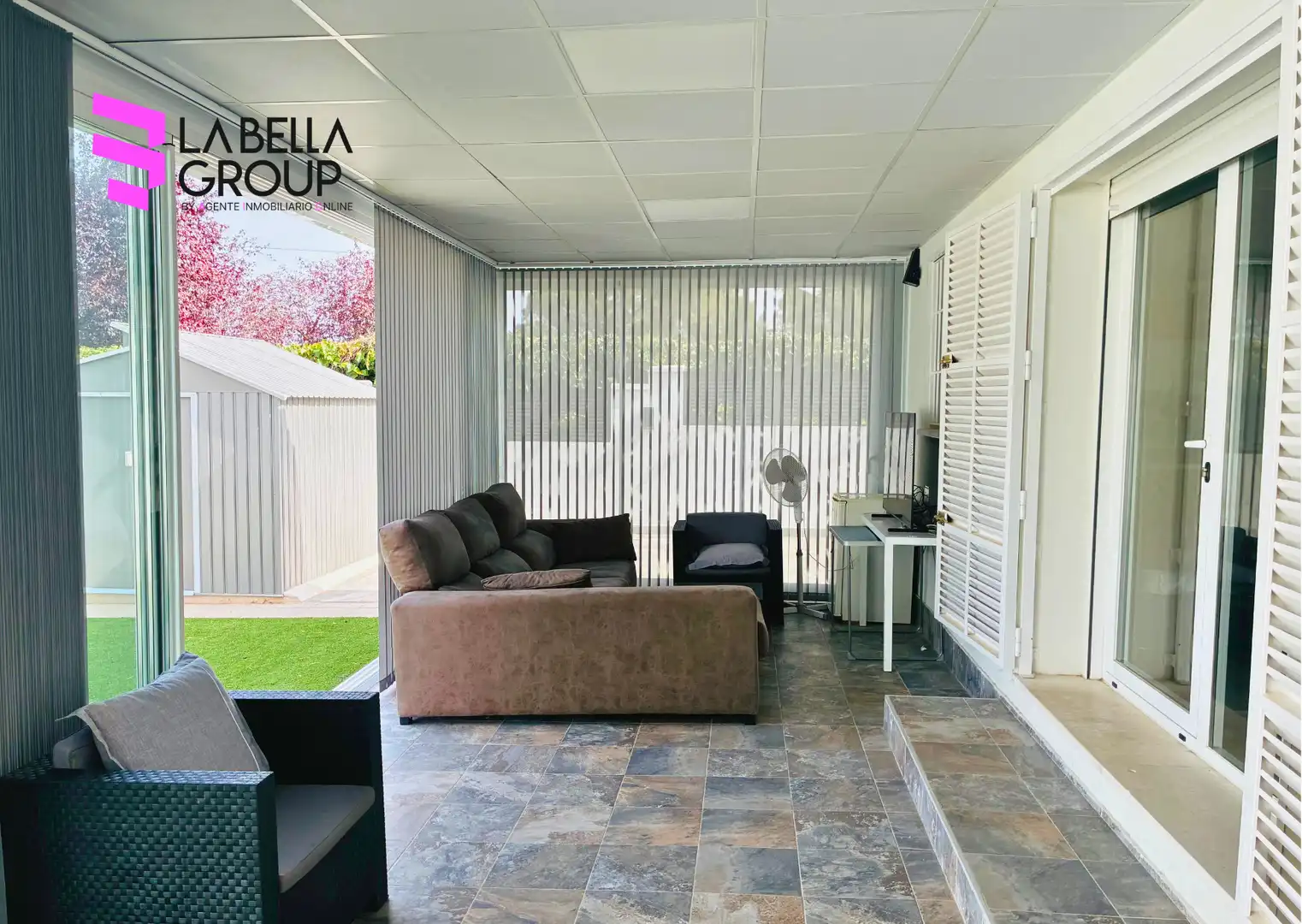 Terrassa de Casa o xalet en venda en Nuevo Baztán amb Aire condicionat, Calefacció i Jardí privat
