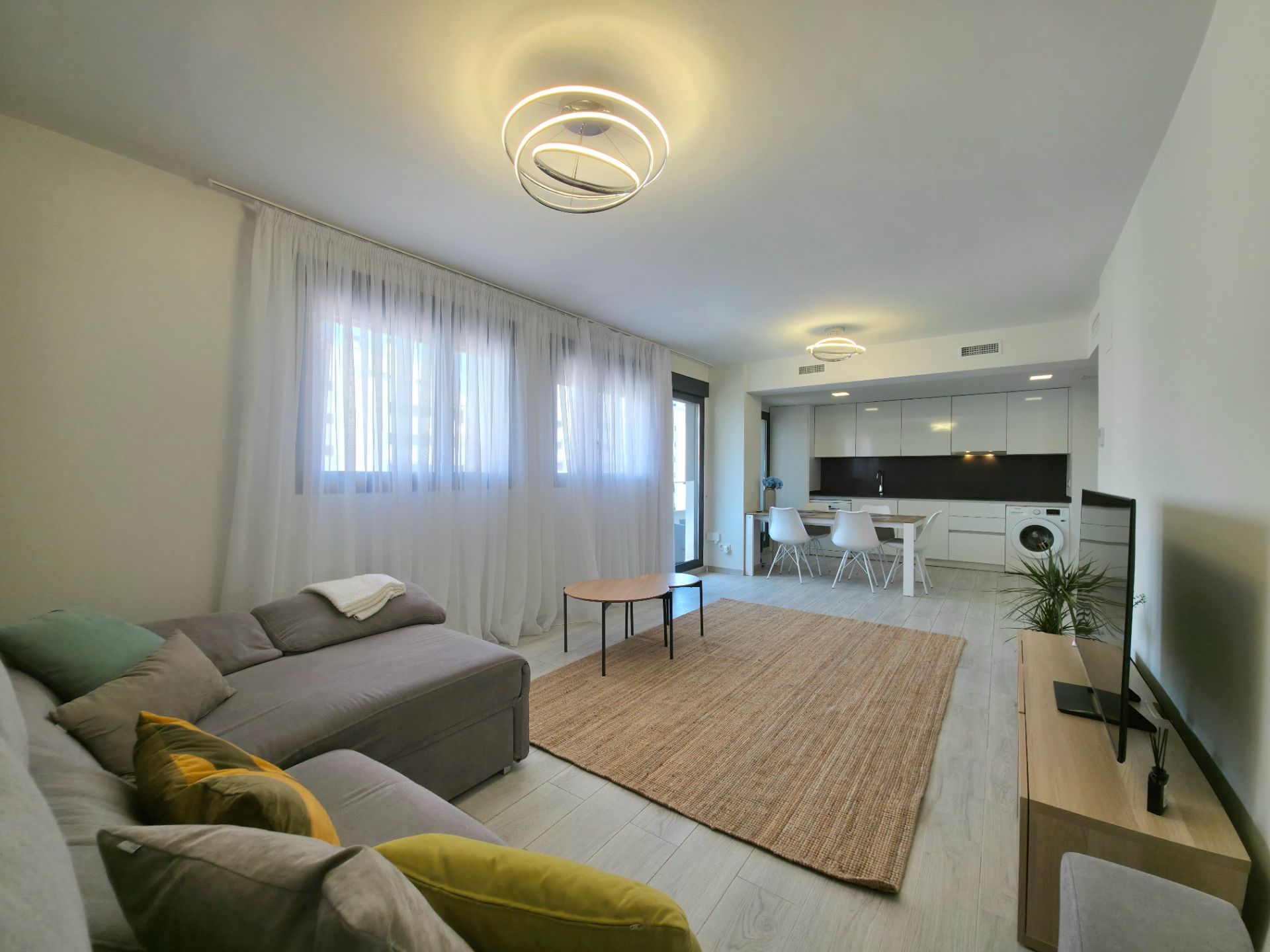 Sala d'estar de Pis en venda en Alicante / Alacant amb Aire condicionat, Calefacció i Terrassa