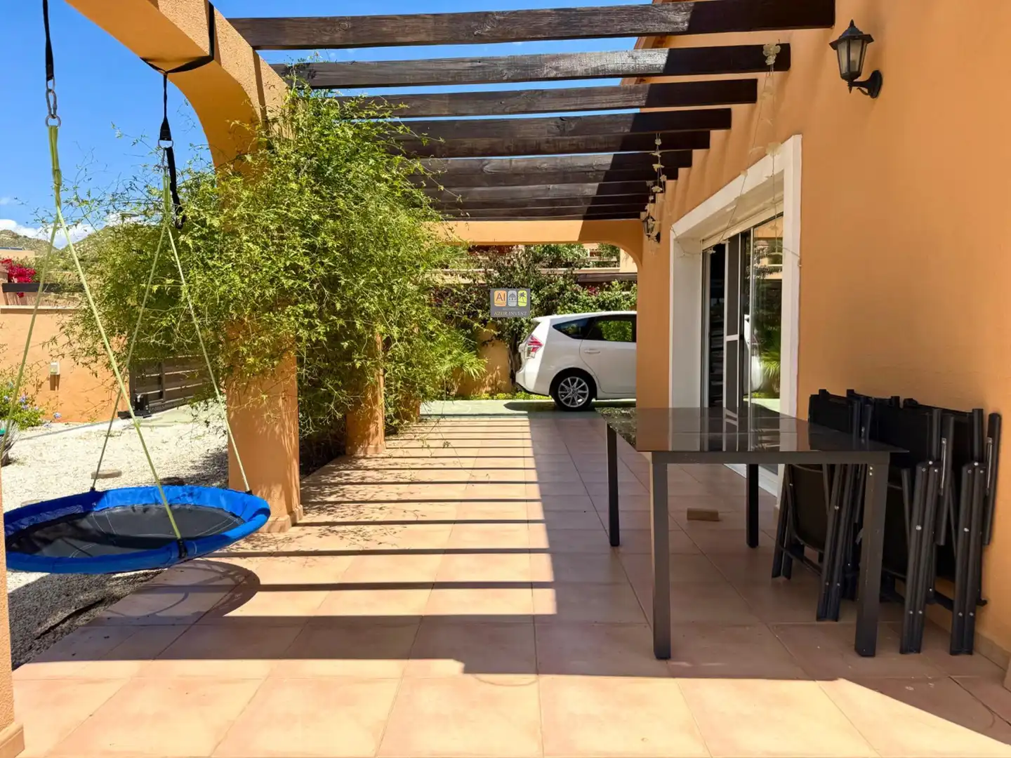 Terrace of Houses for rent in Busot  with Air Conditioner, Private garden and Terrace