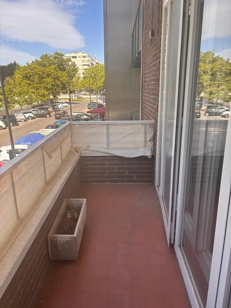 Terrasse von Wohnung zur Miete in Madrid mit Heizung, Parkett und Terrasse