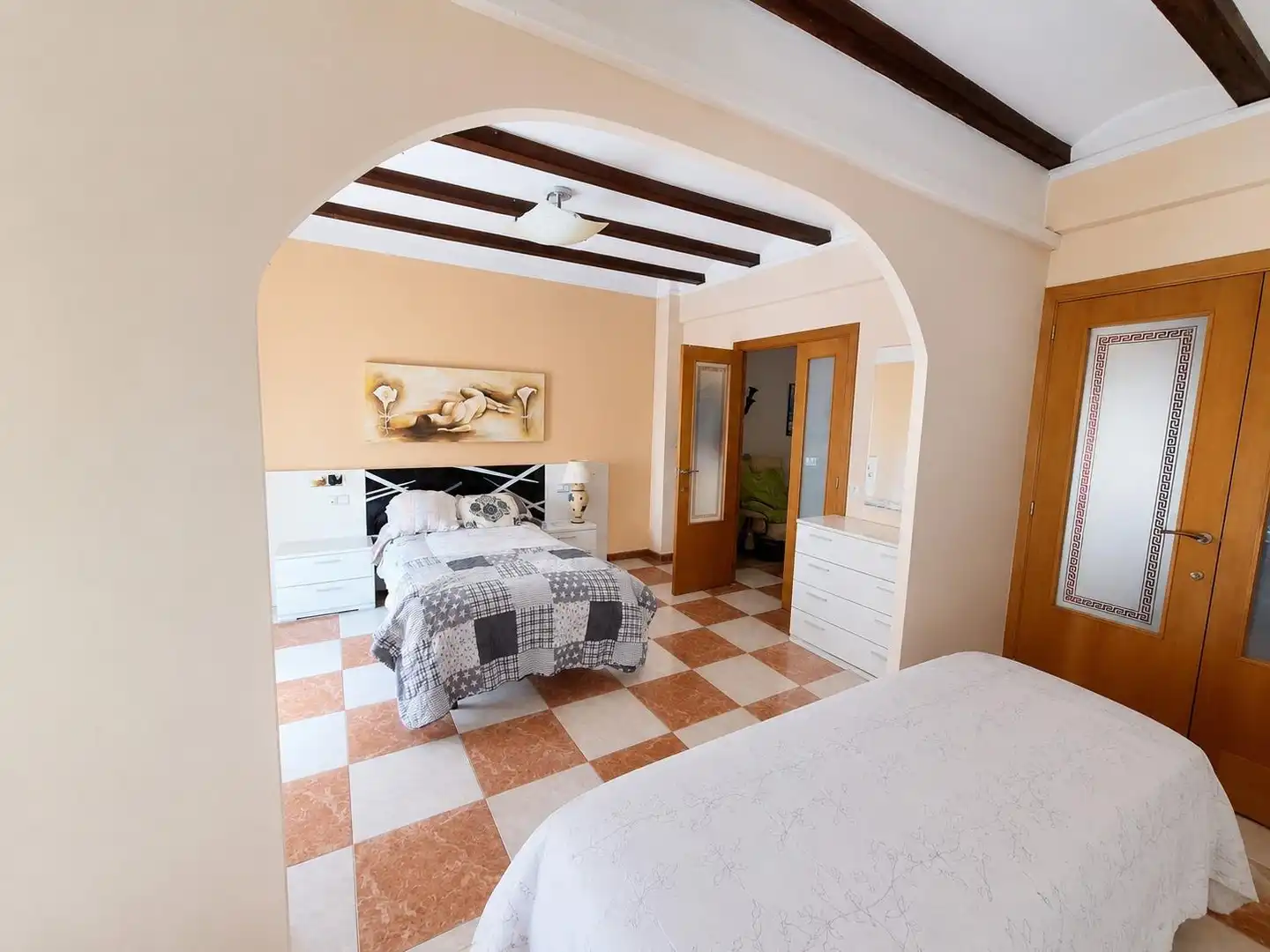 Bedroom of Houses for sale in Carcaixent  with Air Conditioner