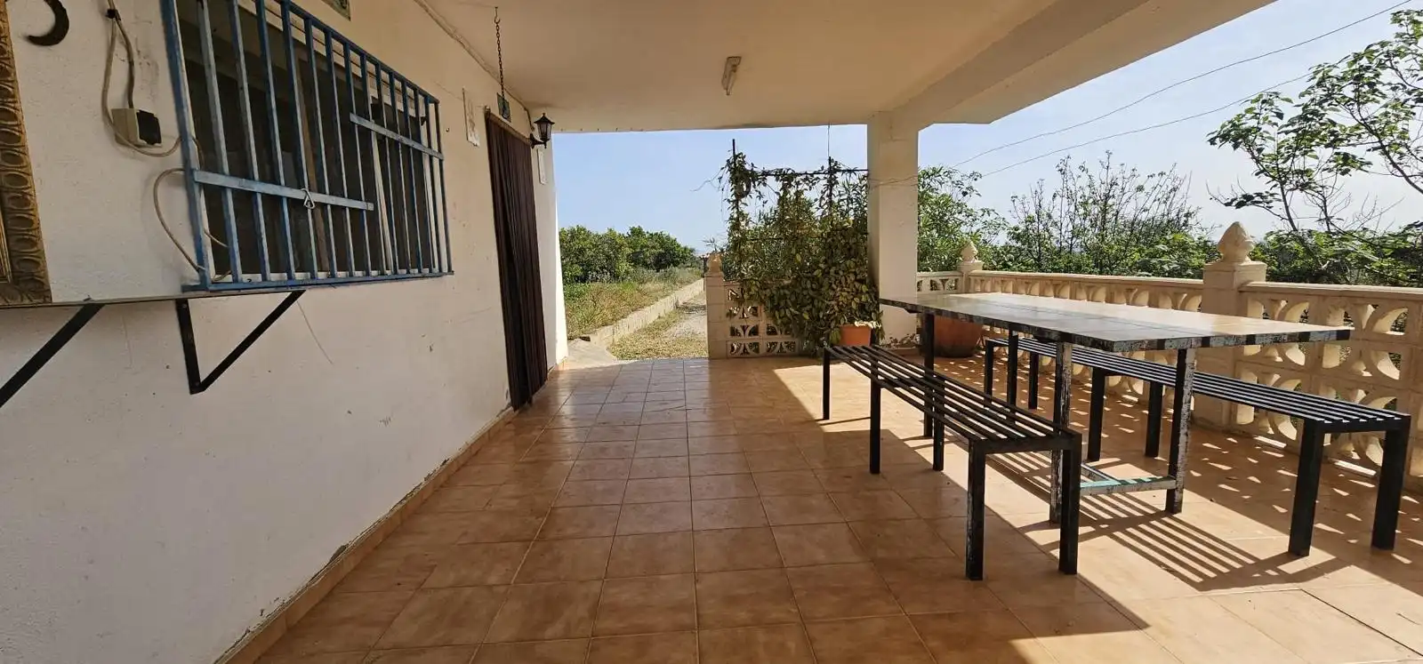 Terrassa de Casa o xalet en venda en Cheste amb Jardí privat i Alarma