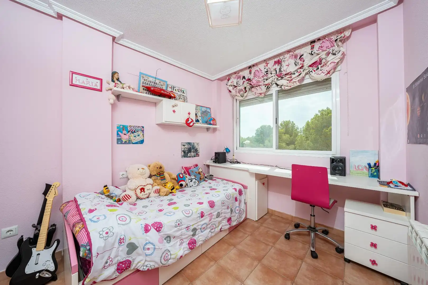 Bedroom of Detached homes for sale in La Nucia  with Air Conditioner, Heating and Private garden