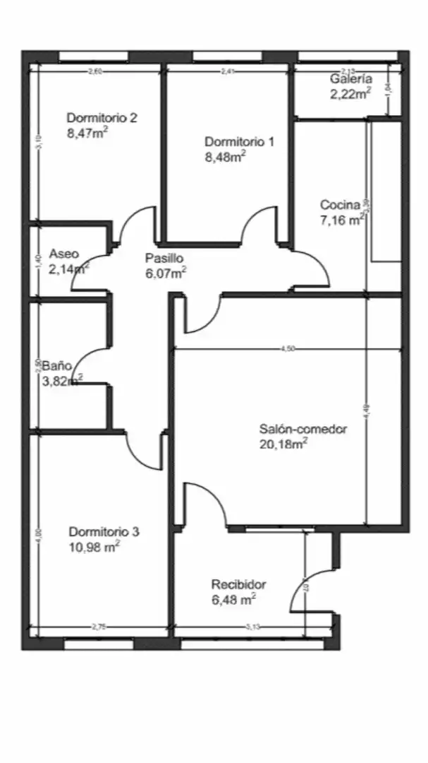 Apartament en venda en La Manga del Mar Menor amb Aire condicionat, Calefacció i Terrassa