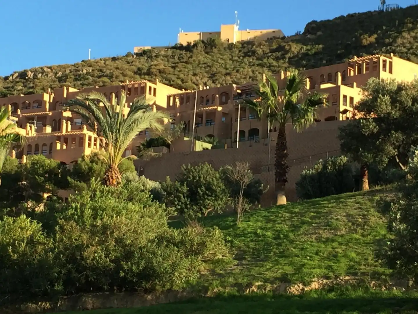 Außenansicht von Wohnungen zum Verkauf in Mojácar mit Klimaanlage, Heizung und Terrasse