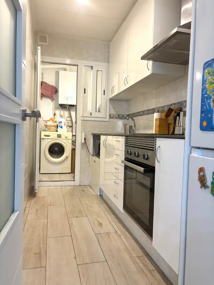 Cuina de Pis en venda en Terrassa amb Aire condicionat, Calefacció i Parquet