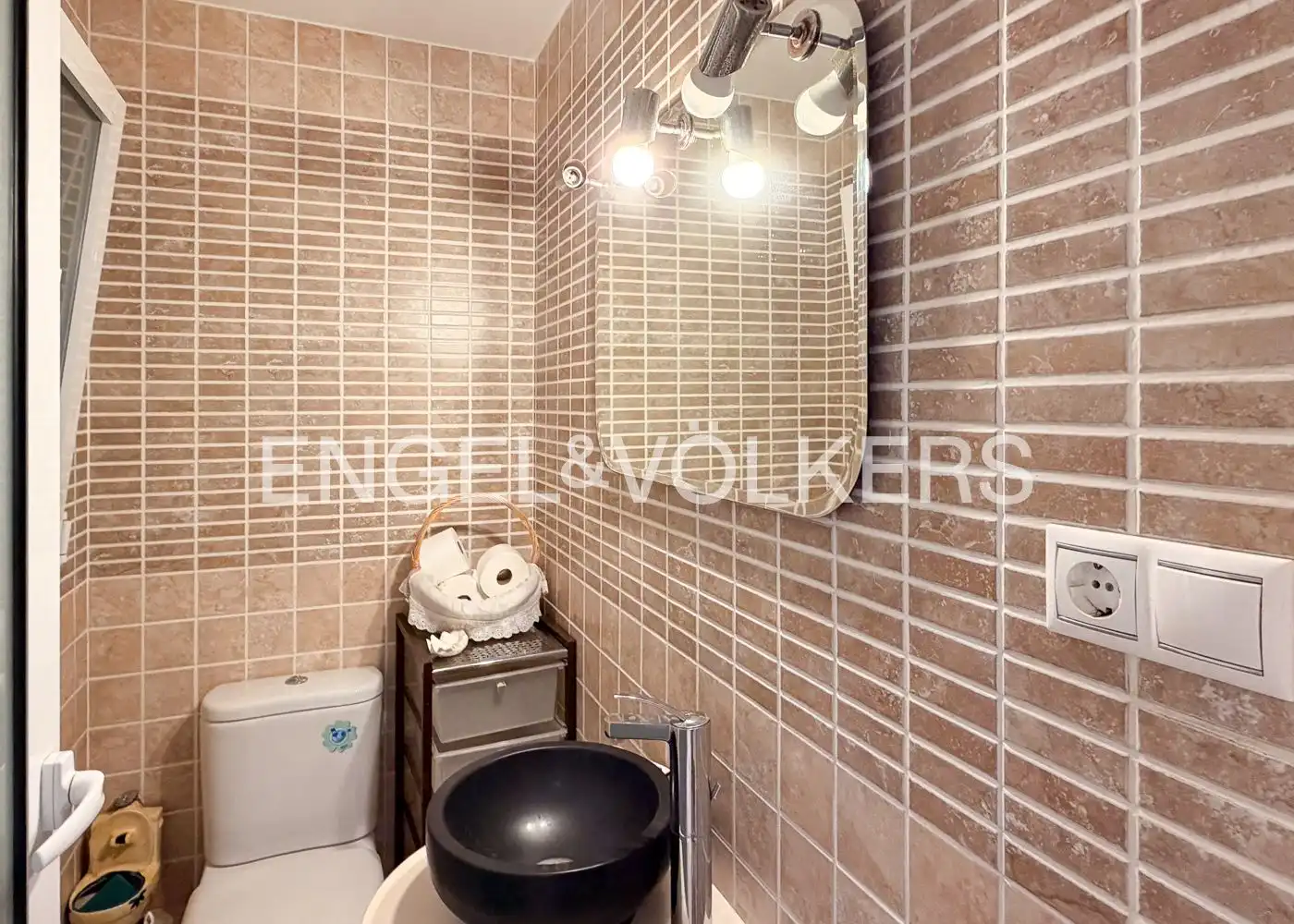 Badezimmer von Wohnung zur Miete in Camins al Grau