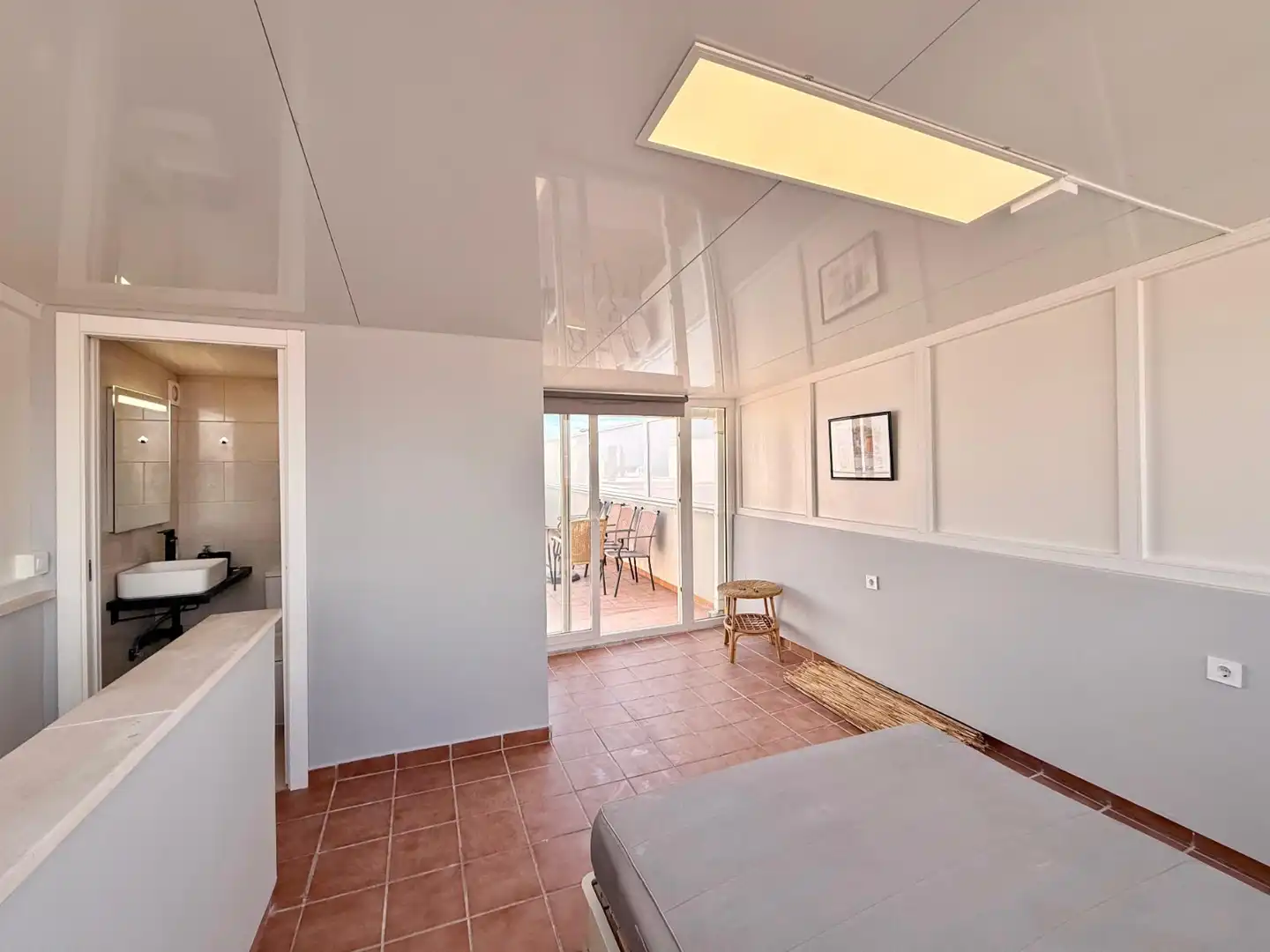 Balcony of Attic for rent in Torrevieja  with Heating, Furnished and TV
