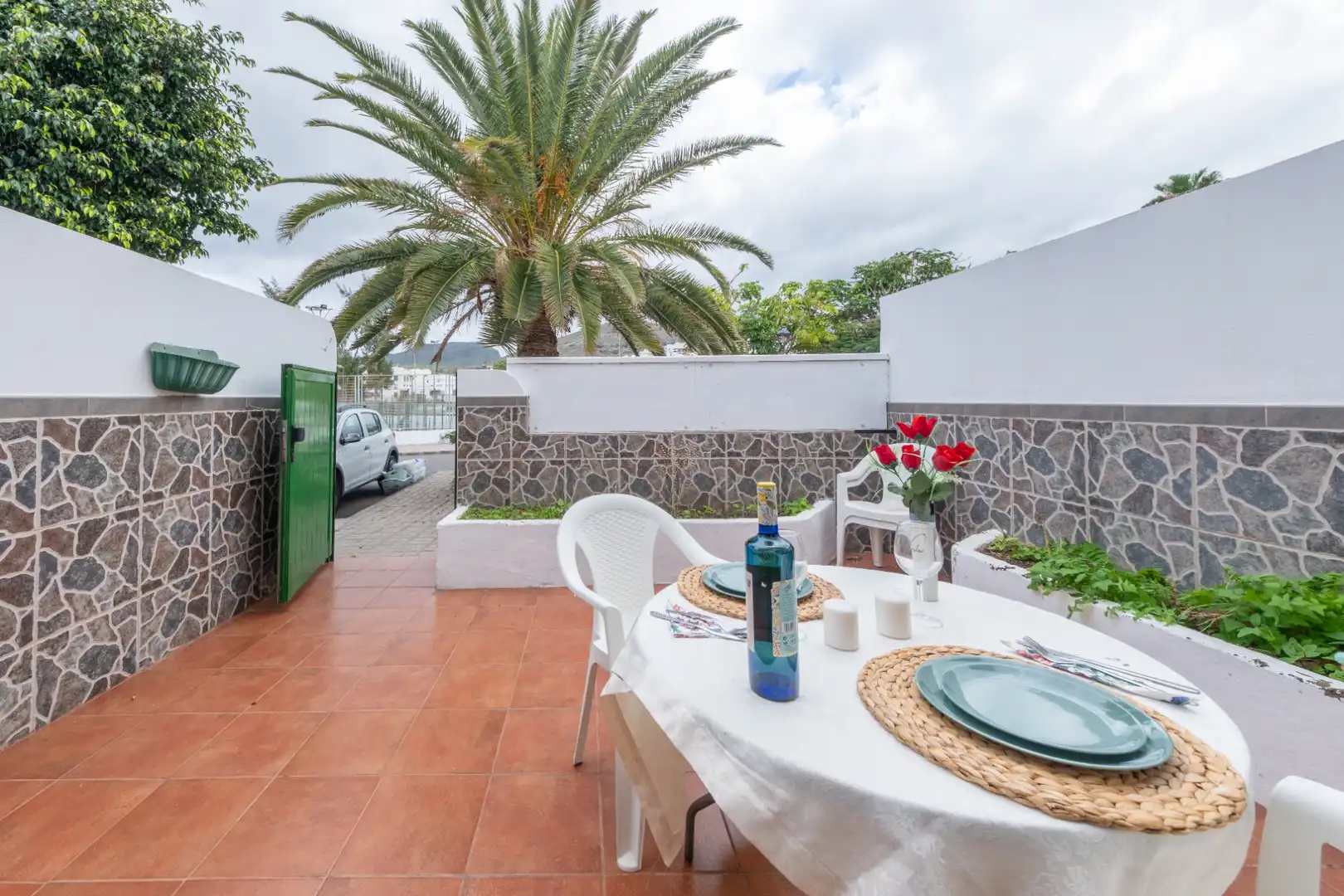 Jardín de Dúplex en venta en Agaete con Terraza, Trastero y Balcón