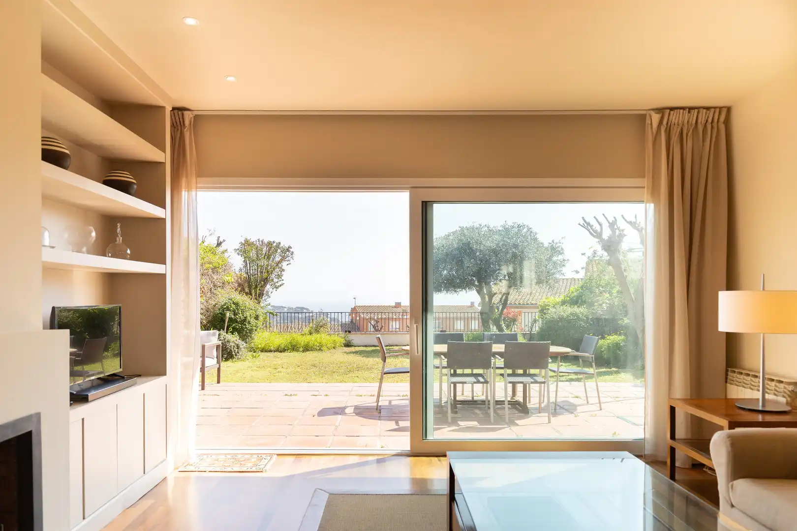 Garten von Haus oder Chalet zur Miete in Sant Vicenç de Montalt mit Heizung und Terrasse