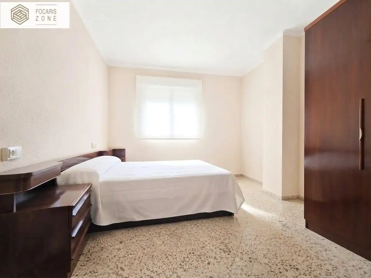 Bedroom of Flat for sale in Málaga  with Terrace and Balcony