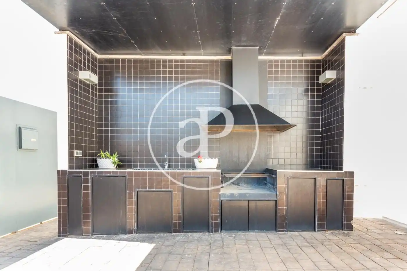 Kitchen of Houses for sale in Sagunto / Sagunt  with Air Conditioner, Heating and Private garden