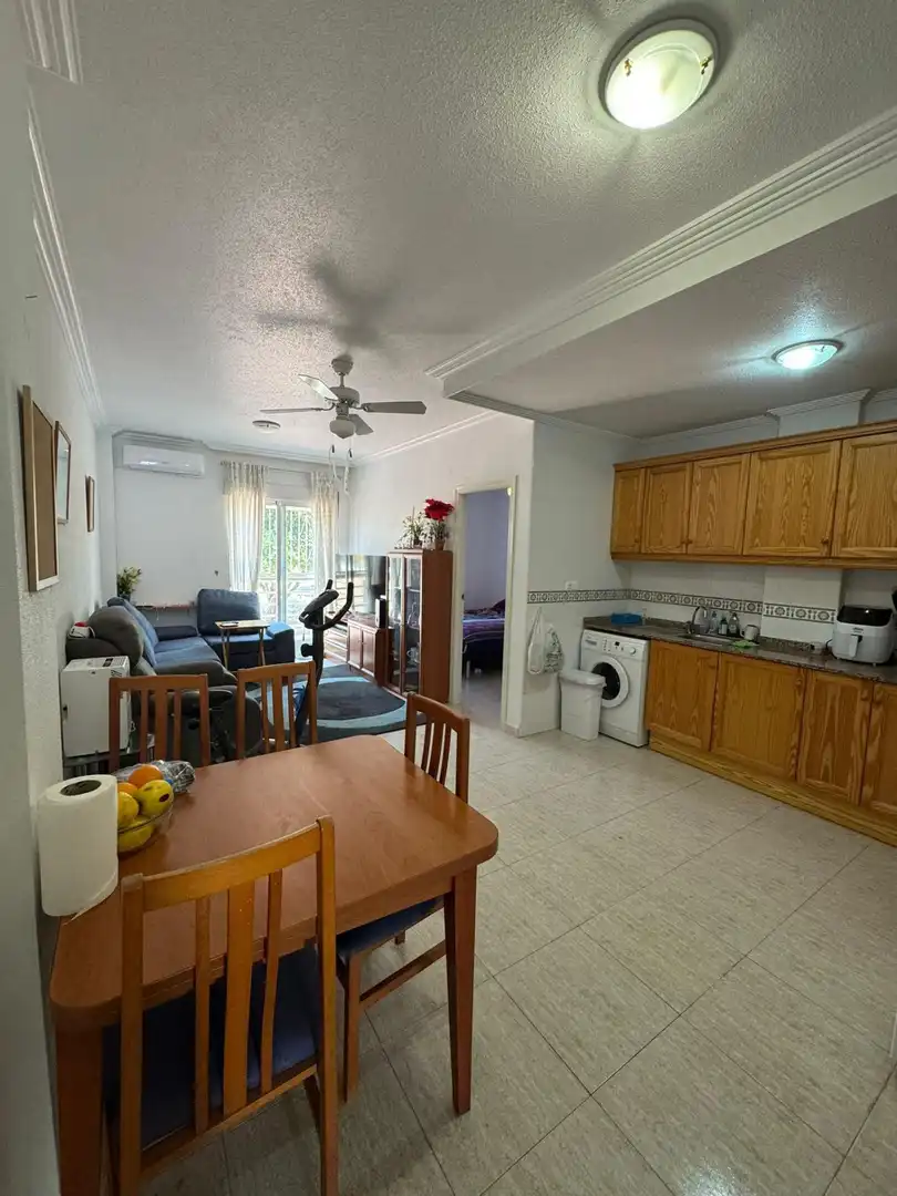 Cocina de Apartamento en venta en Almoradí con Aire acondicionado, Amueblado y Piscina comunitaria