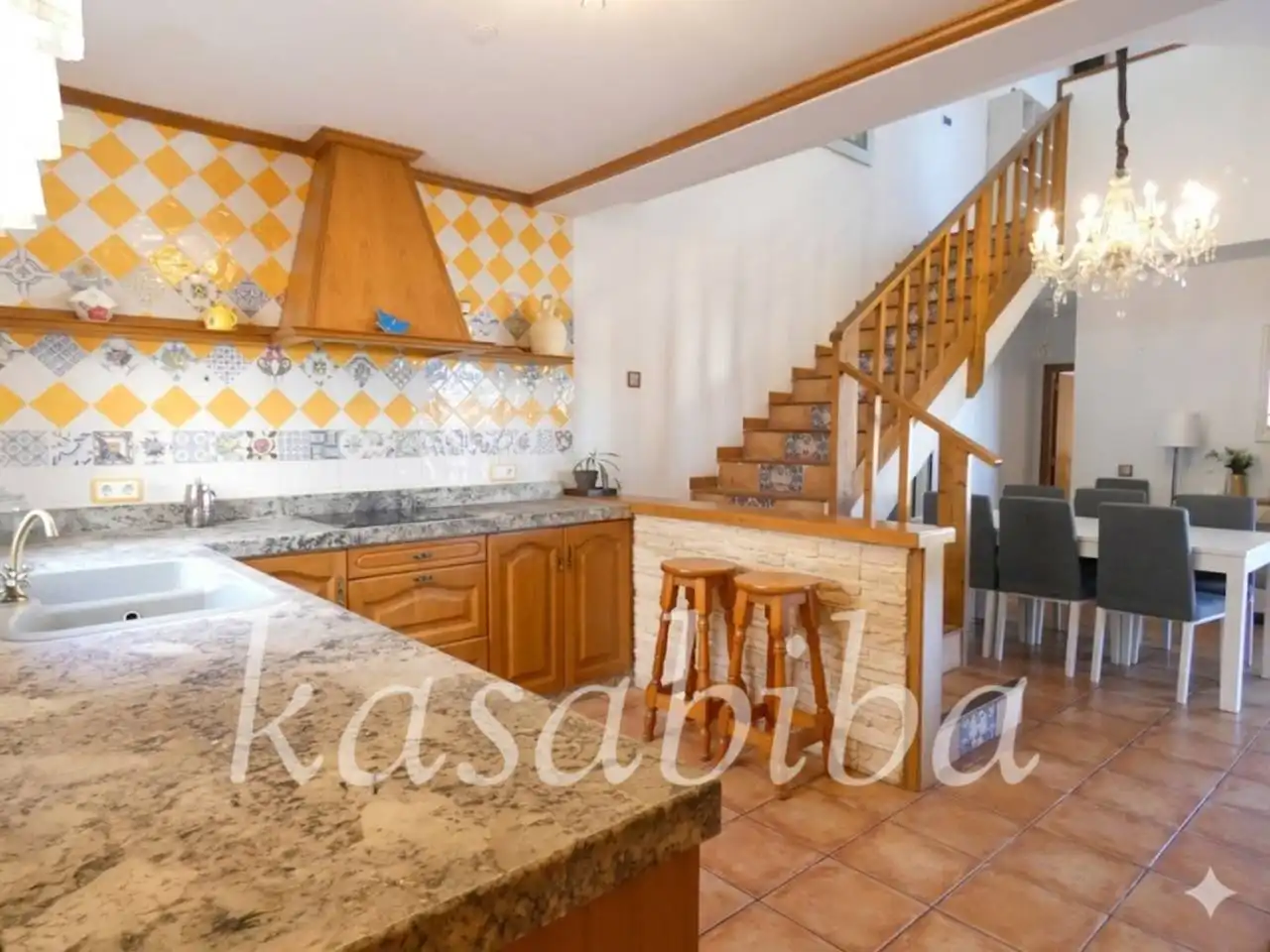 Kitchen of Detached homes for sale in L'Eliana  with Air Conditioner, Heating and Private garden