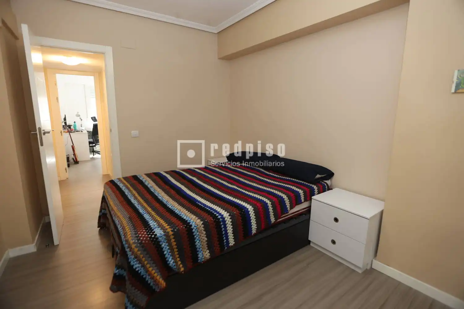 Bedroom of Flat for sale in Madrid  with Air Conditioner, Heating and Terrace