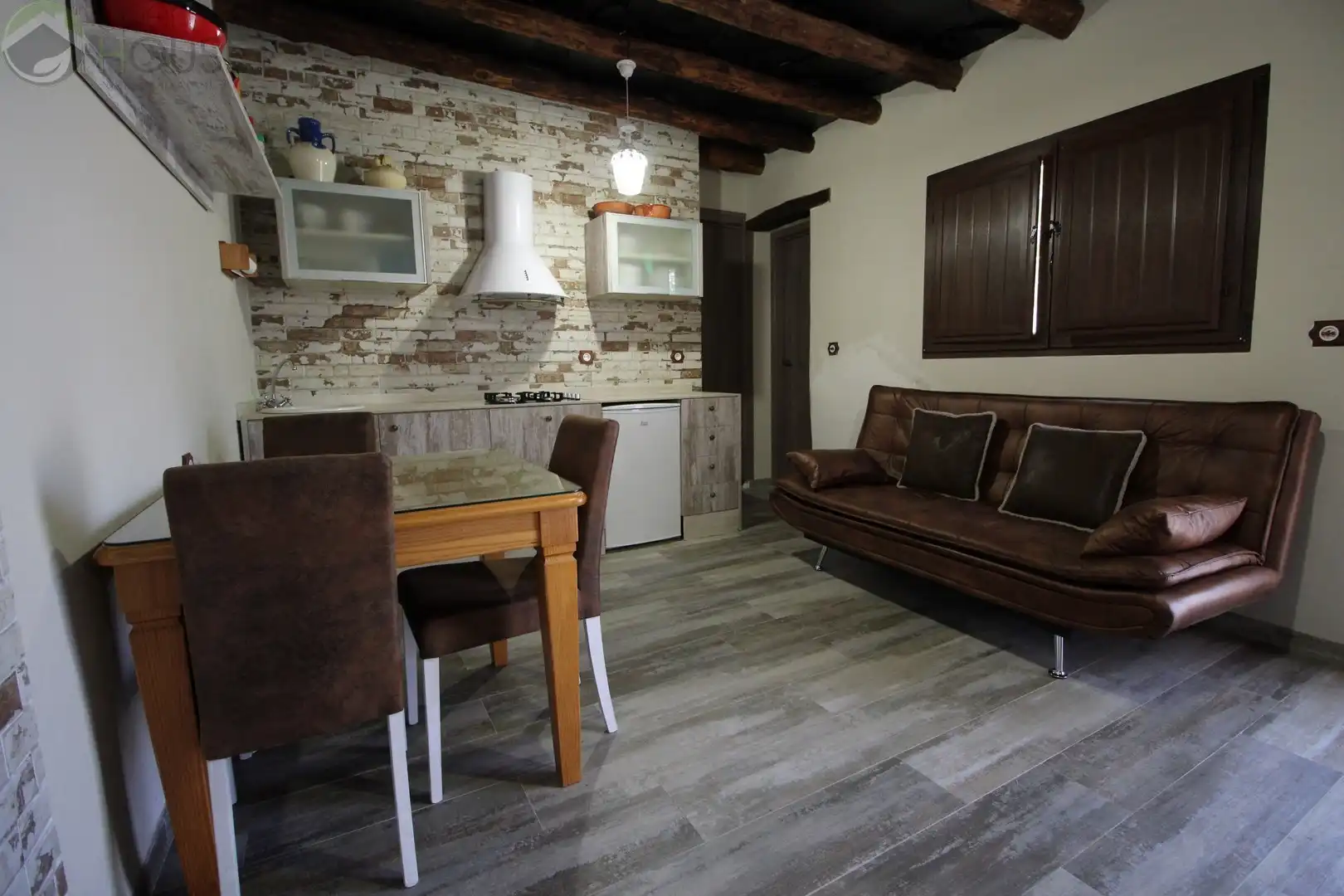 Sala d'estar de Finca rústica en venda en La Taha amb Terrassa i Moblat