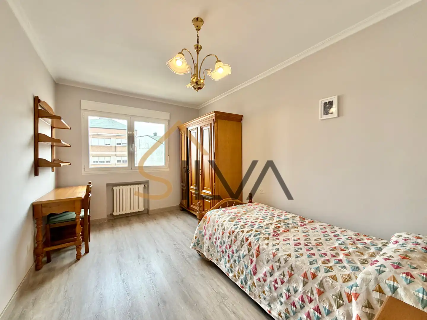 Bedroom of Flat for sale in Lugo  with Heating, Storage room and Furnished