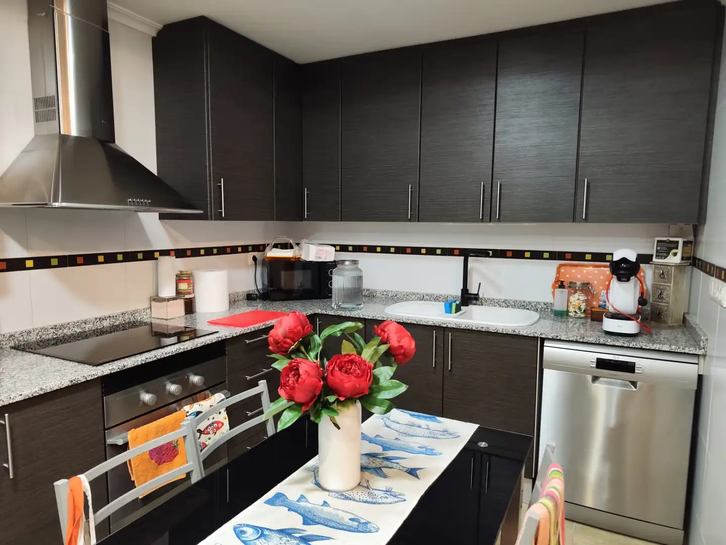 Cocina de Piso en venta en Elda con Aire acondicionado y Amueblado