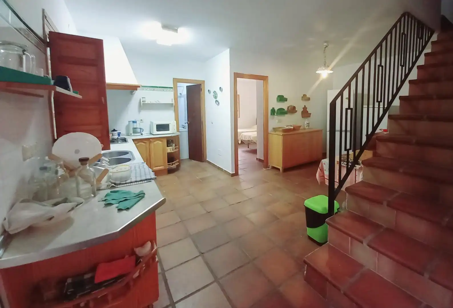 Cocina de Casa adosada en venta en Comares con Terraza, Trastero y Amueblado
