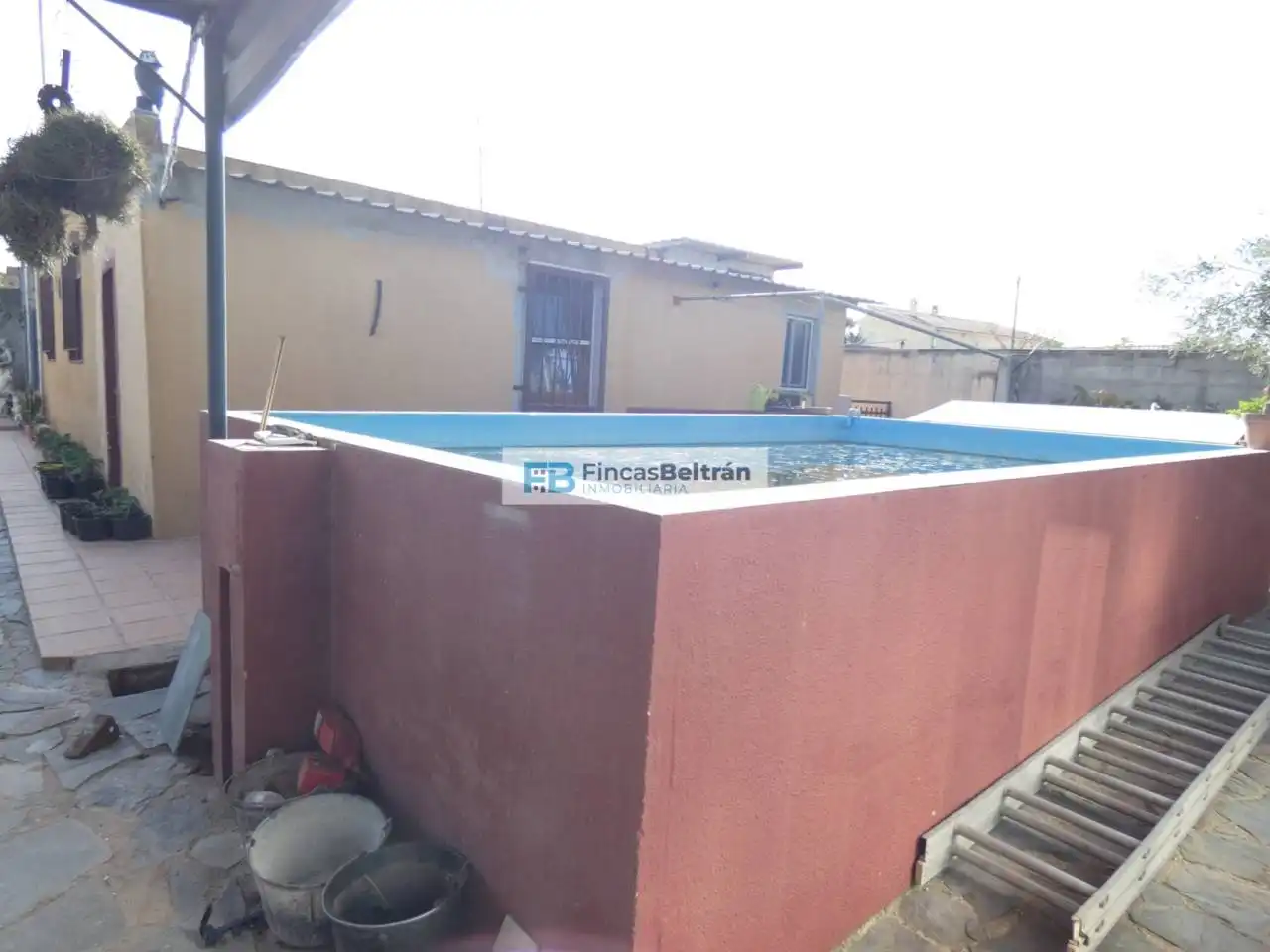 Piscina de Finca rústica en venda en Benicarló amb Jardí privat i Moblat