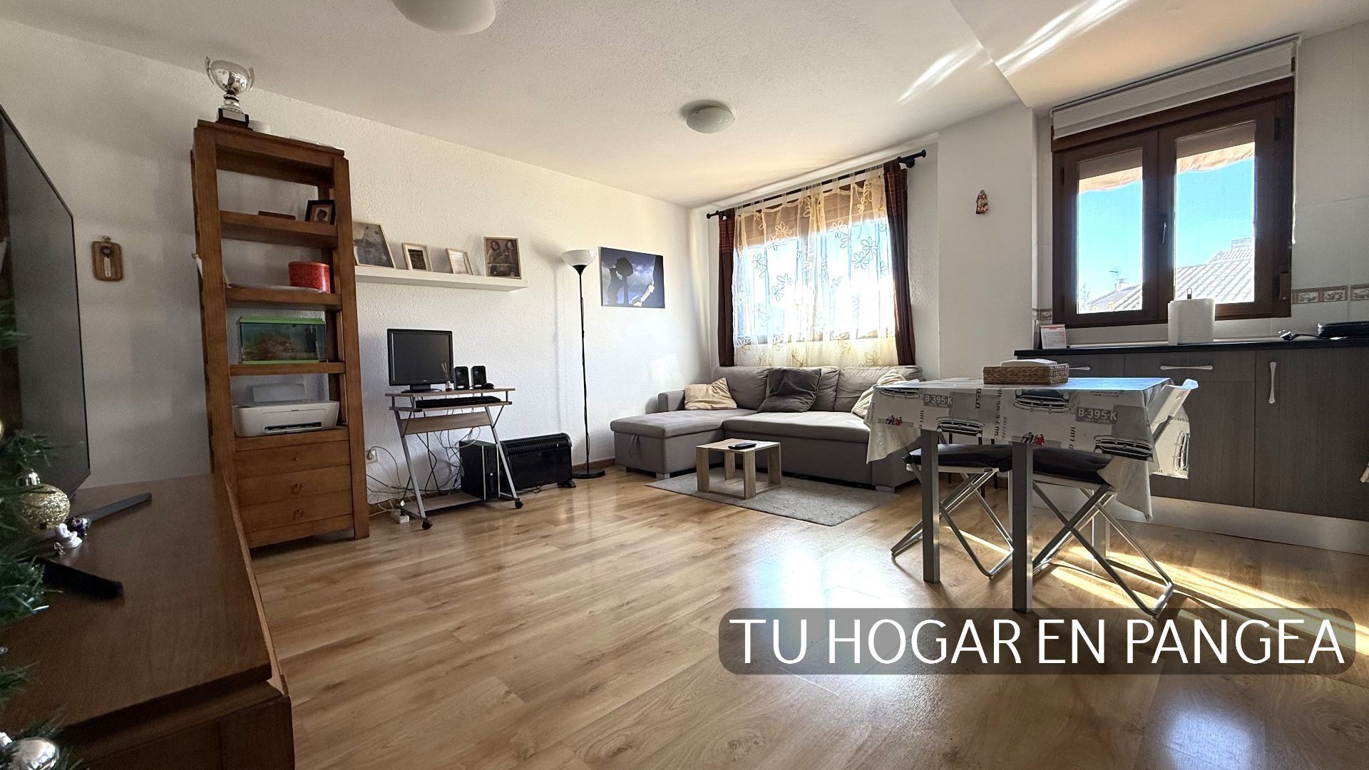 Sala d'estar de Dúplex en venda en El Álamo amb Aire condicionat, Traster i Moblat