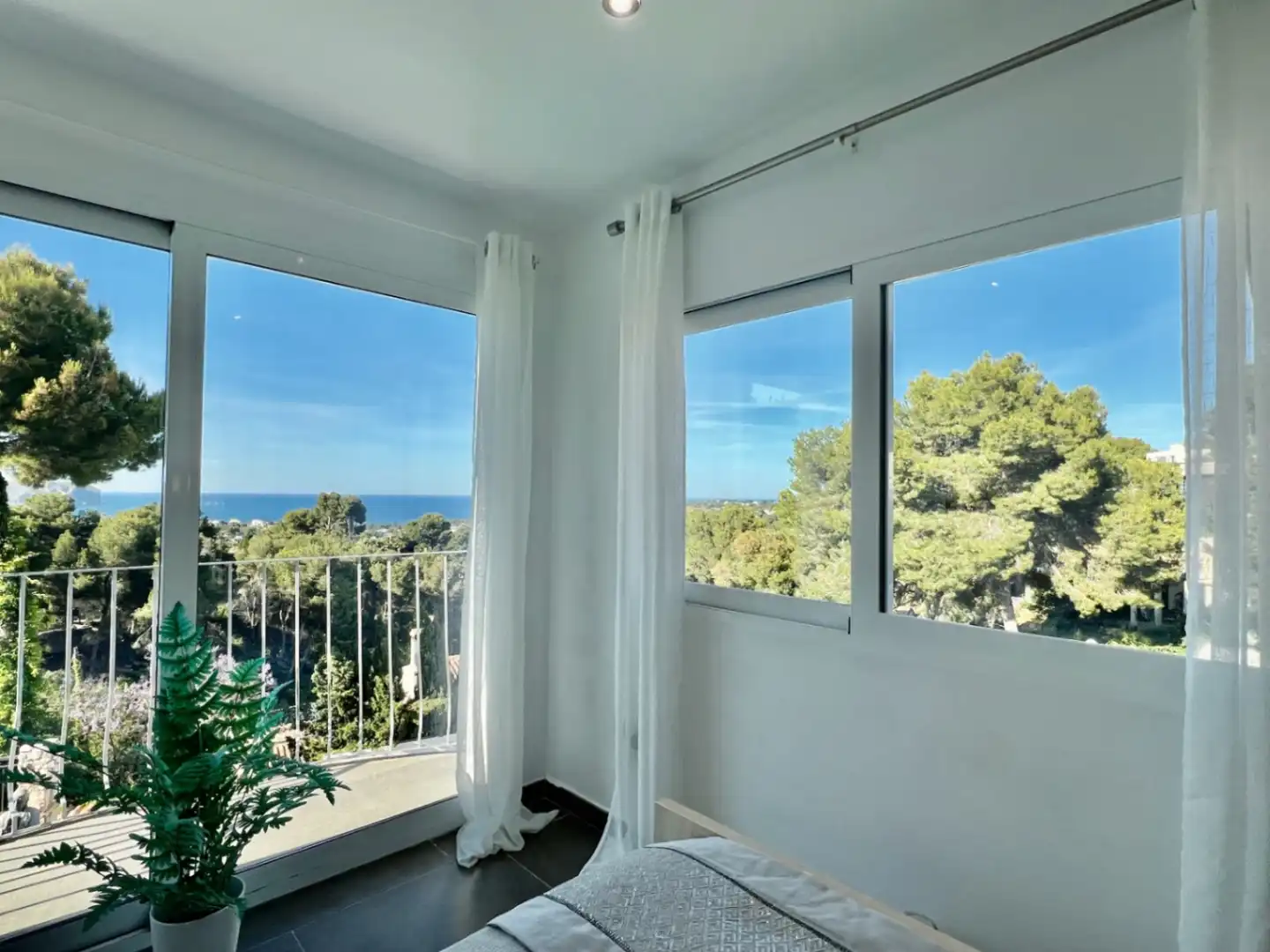 Bedroom of Houses for sale in Jávea / Xàbia  with Air Conditioner, Heating and Terrace
