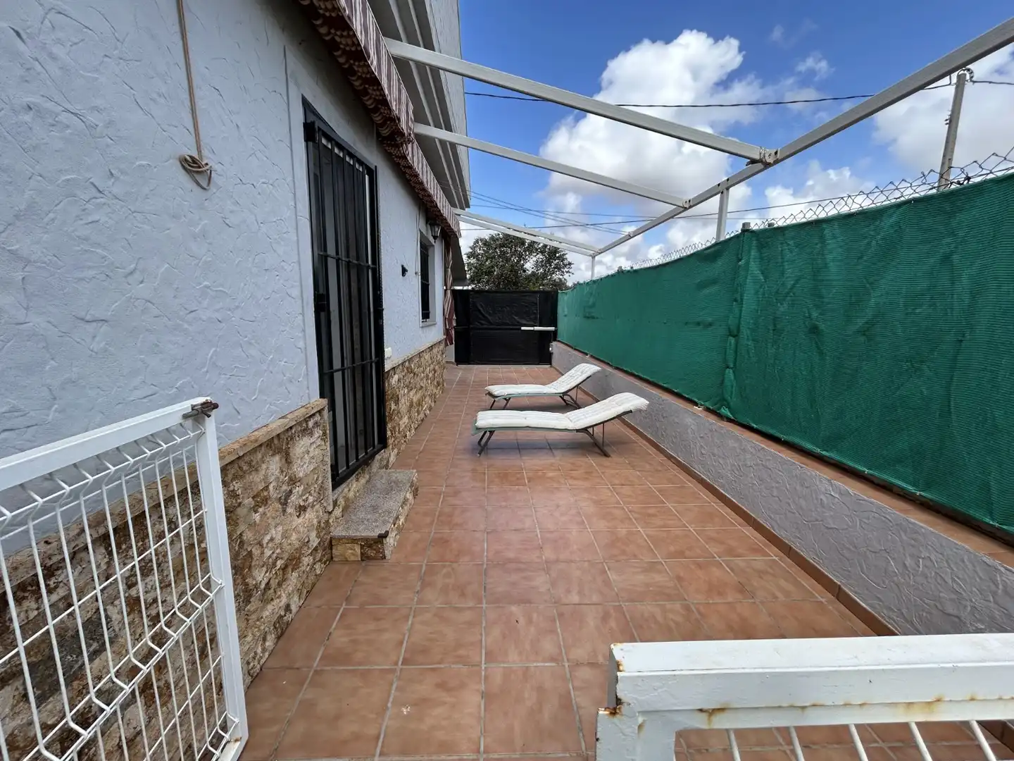 Terrassa de Casa o xalet en venda en Cartagena amb Aire condicionat, Jardí privat i Terrassa