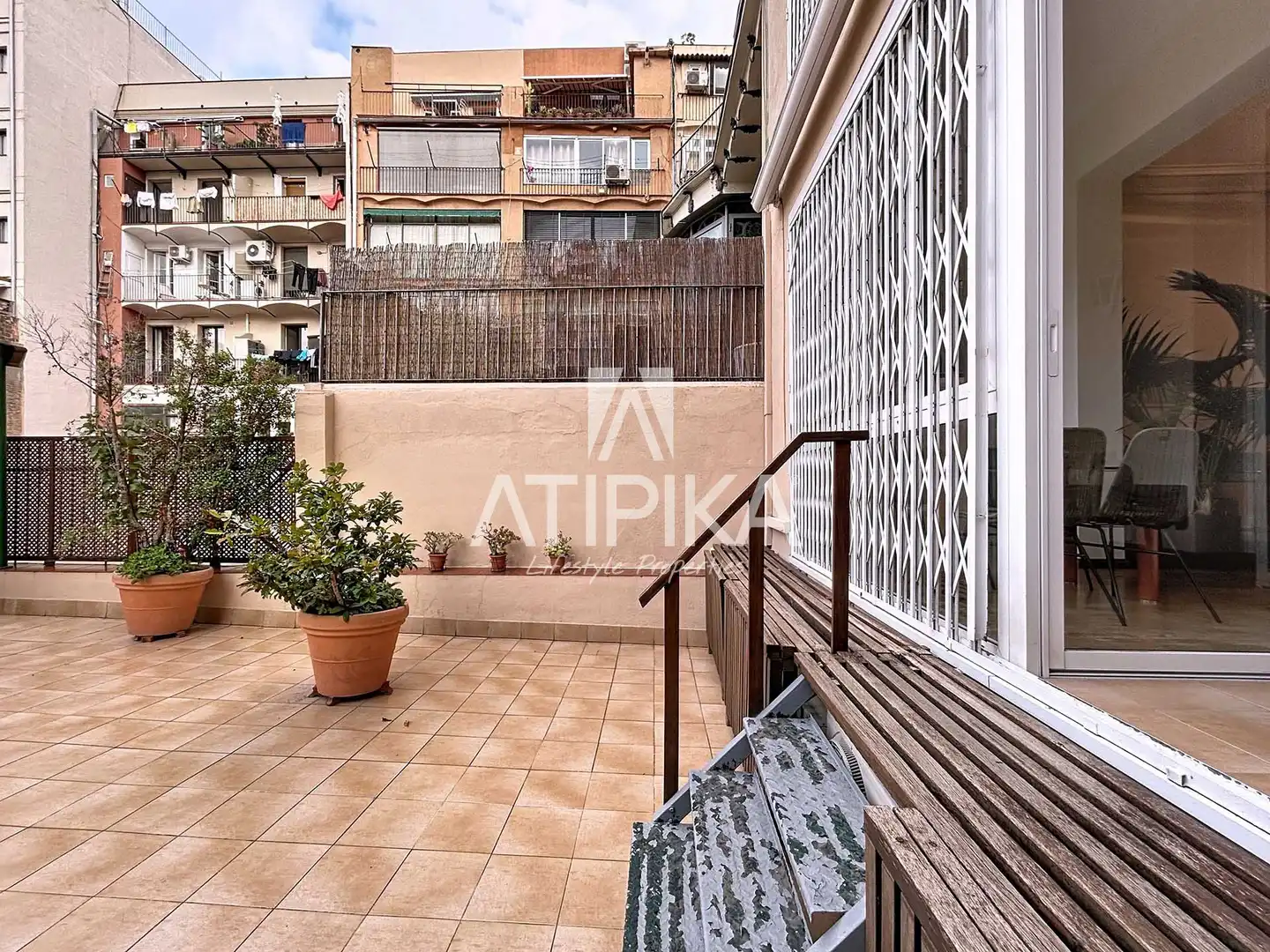Terraza de Oficina de alquiler en Barcelona con Aire acondicionado y Terraza