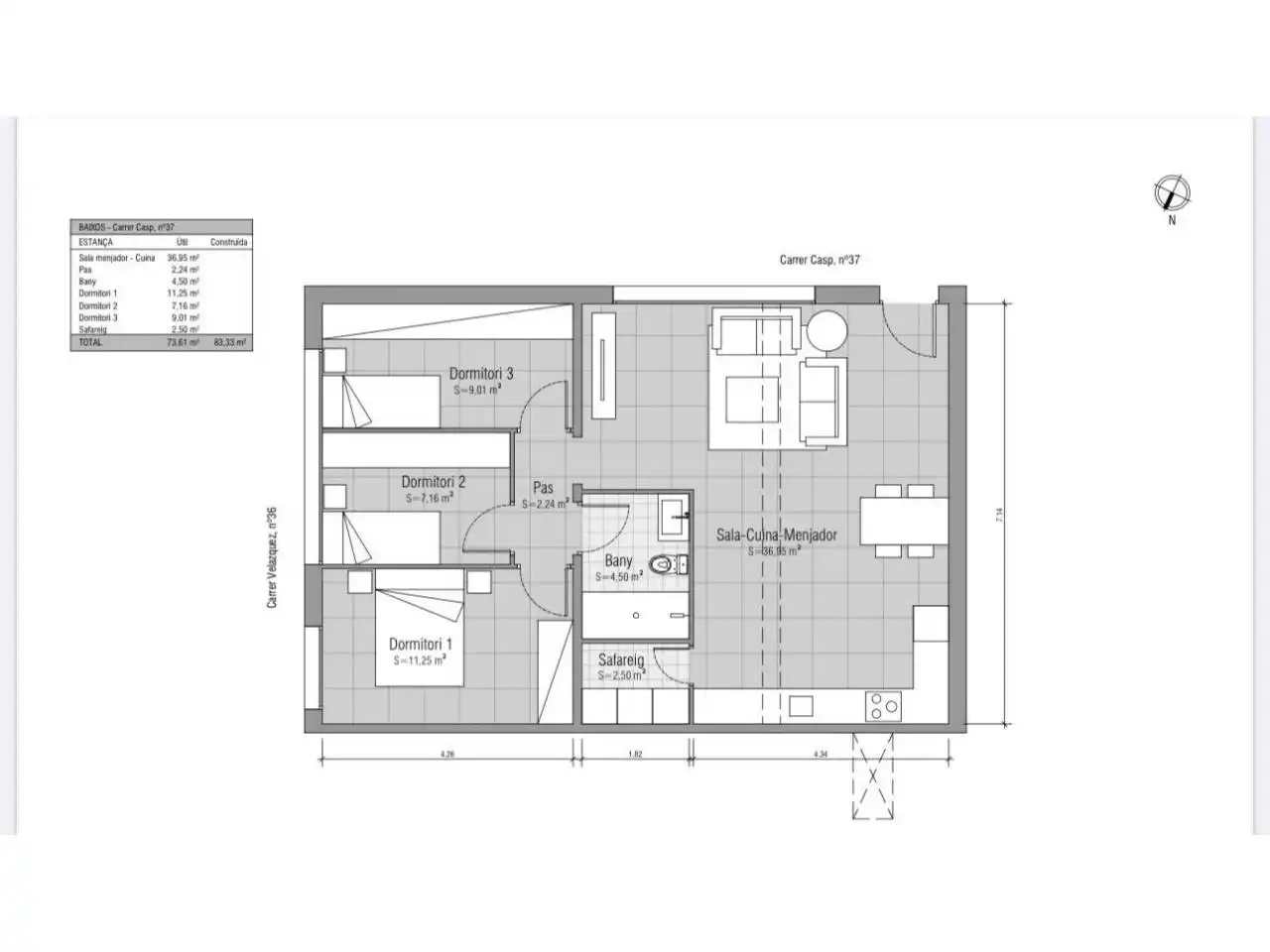 Wohnung zum Verkauf in Creu de Barberà - Sector Sud, imagen 13