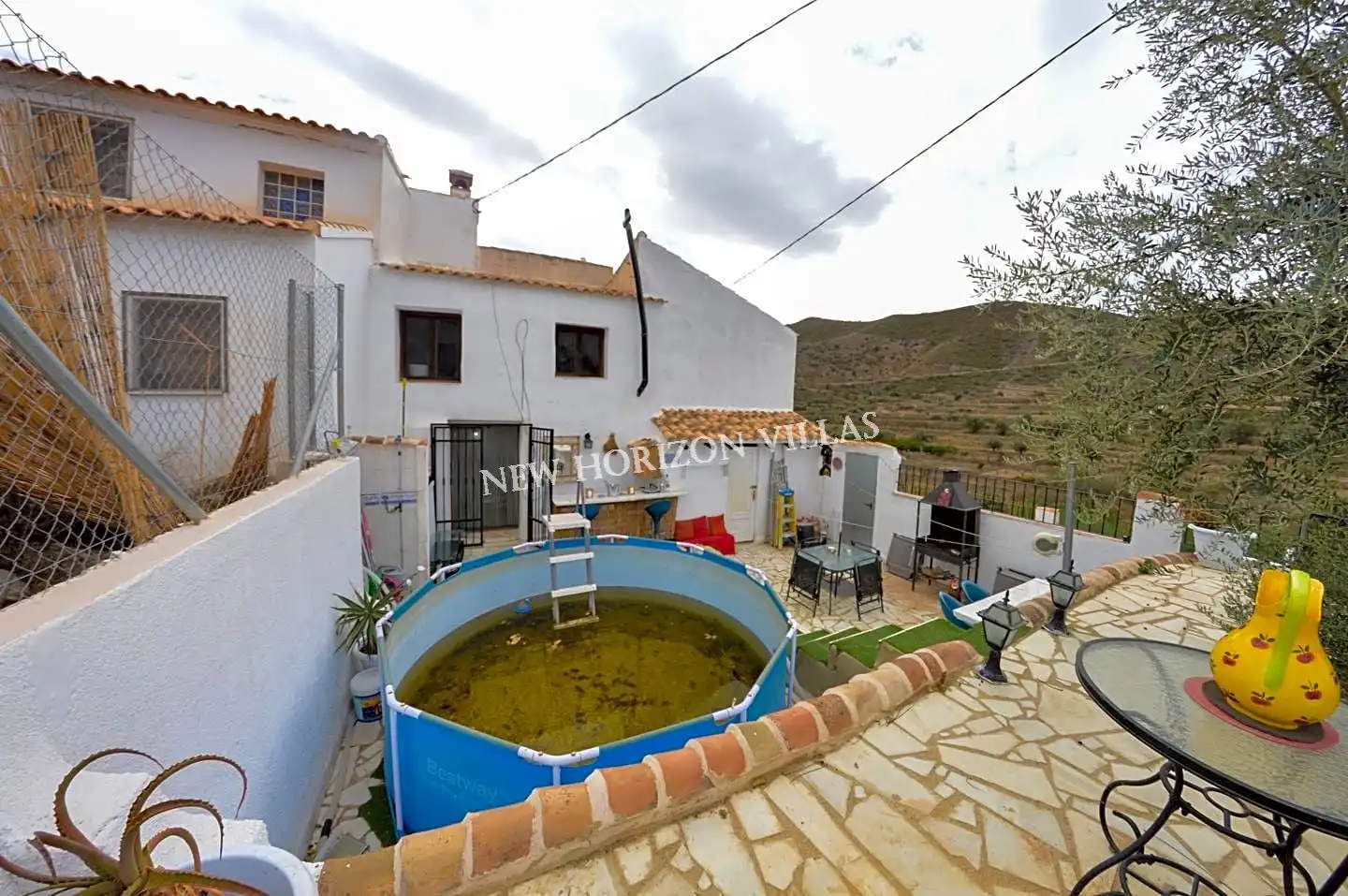 Vista exterior de Casa o chalet en venta en Cantoria con Jardín privado, Terraza y Trastero