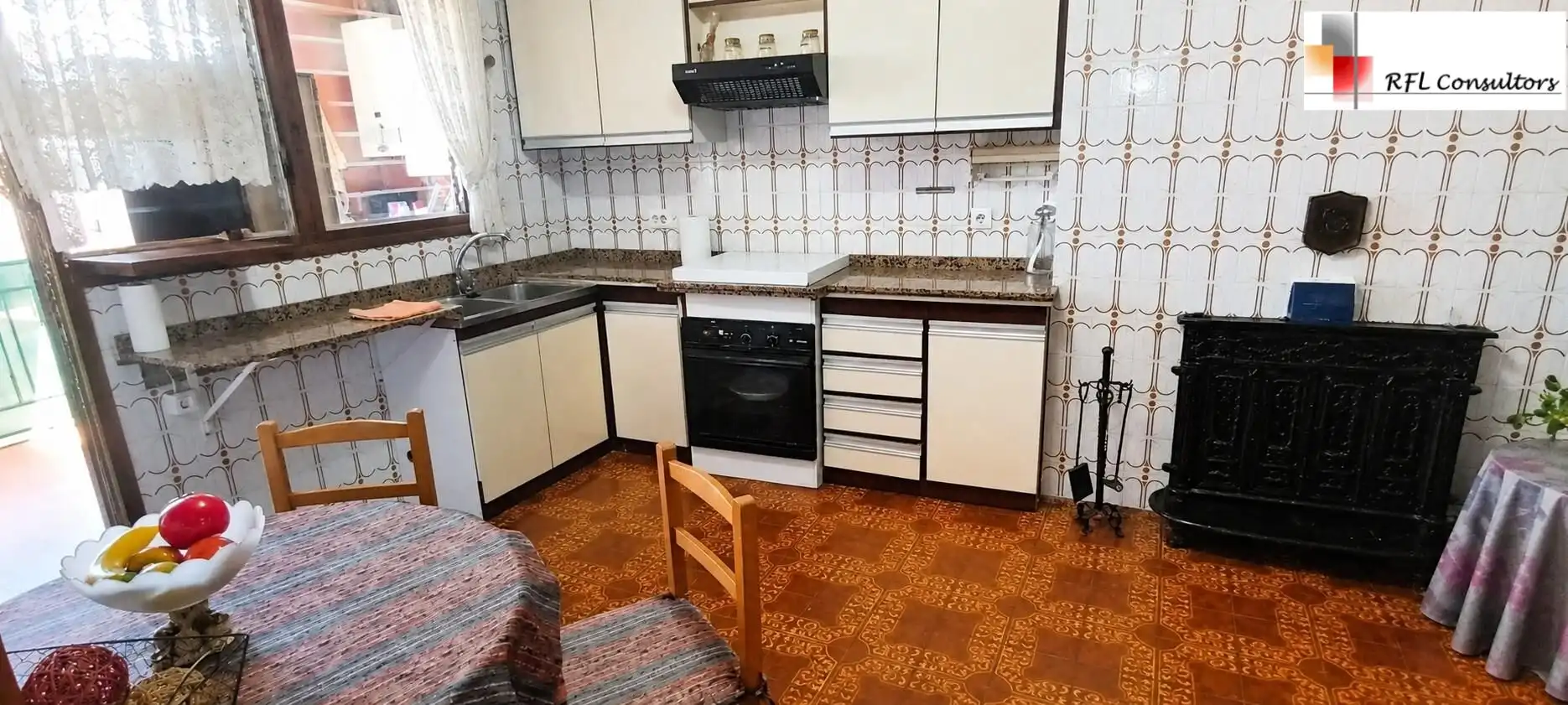 Cocina de Apartamento en venta en Torreblanca con Aire acondicionado, Terraza y Trastero