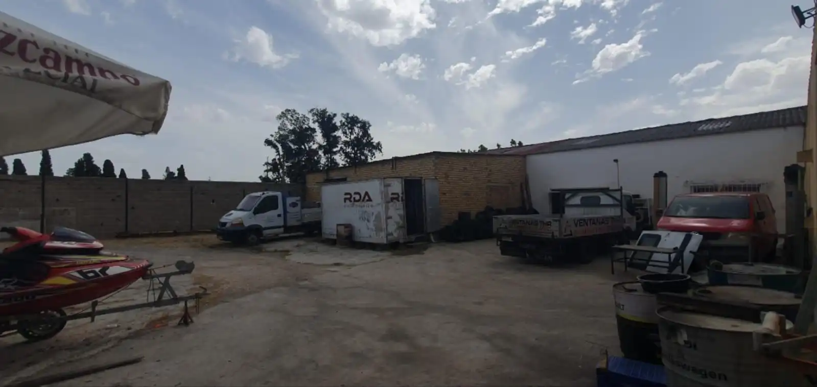 Exterior view of Industrial buildings for sale in Antequera